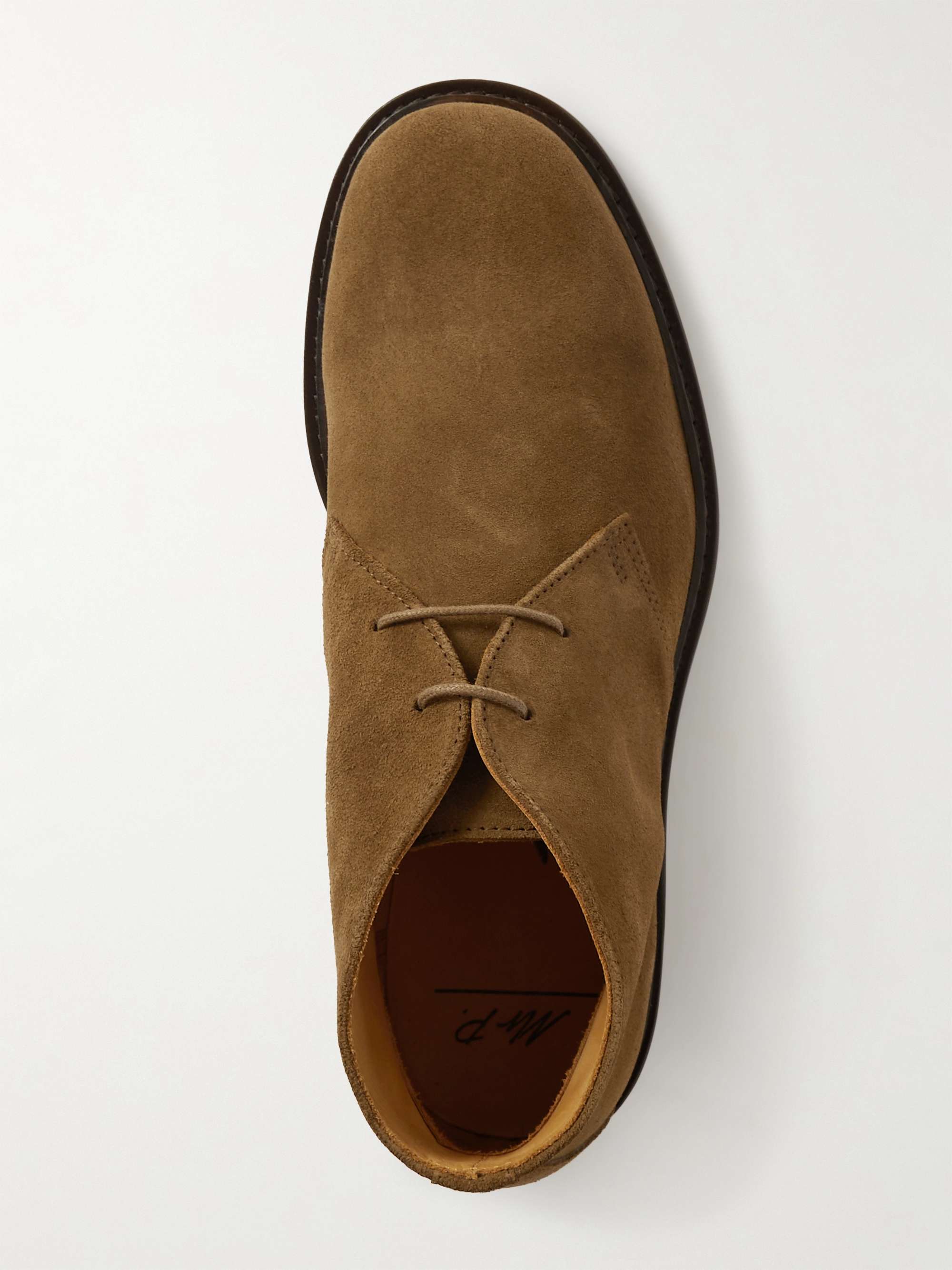 MR P. Jacques Suede Desert Boots for Men | MR PORTER