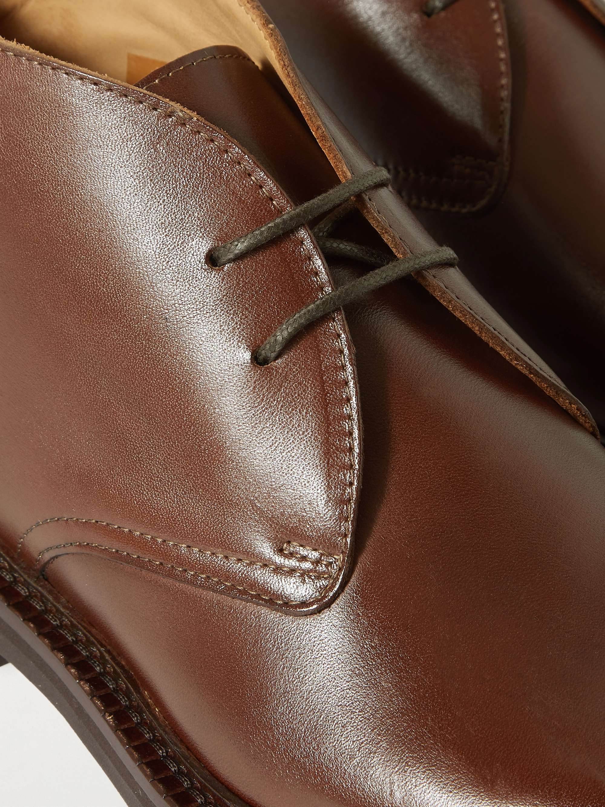 MR P. Lucien Vachetta Leather Chukka Boots