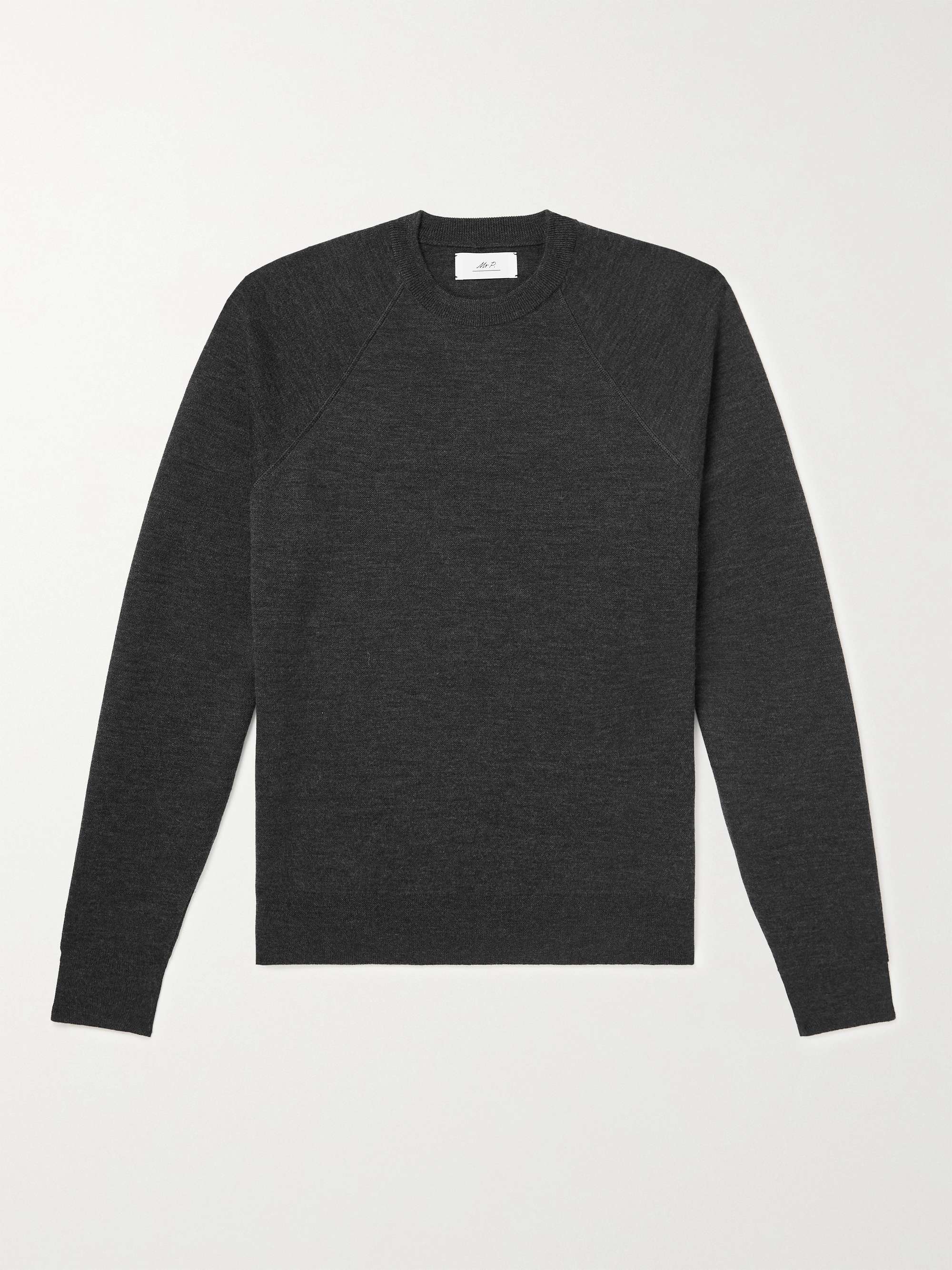 MR P. Double-Faced Merino Wool-Blend Sweater