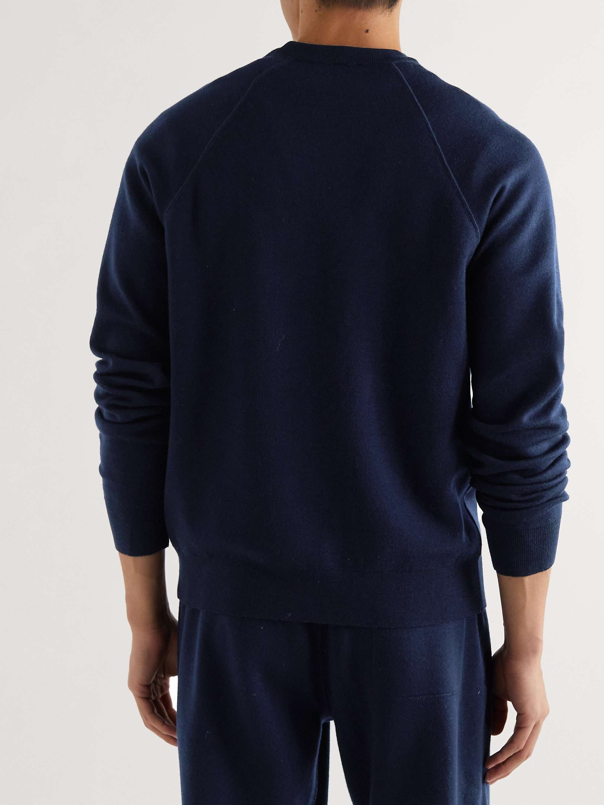 MR P. Double-Faced Merino Wool-Blend Sweater