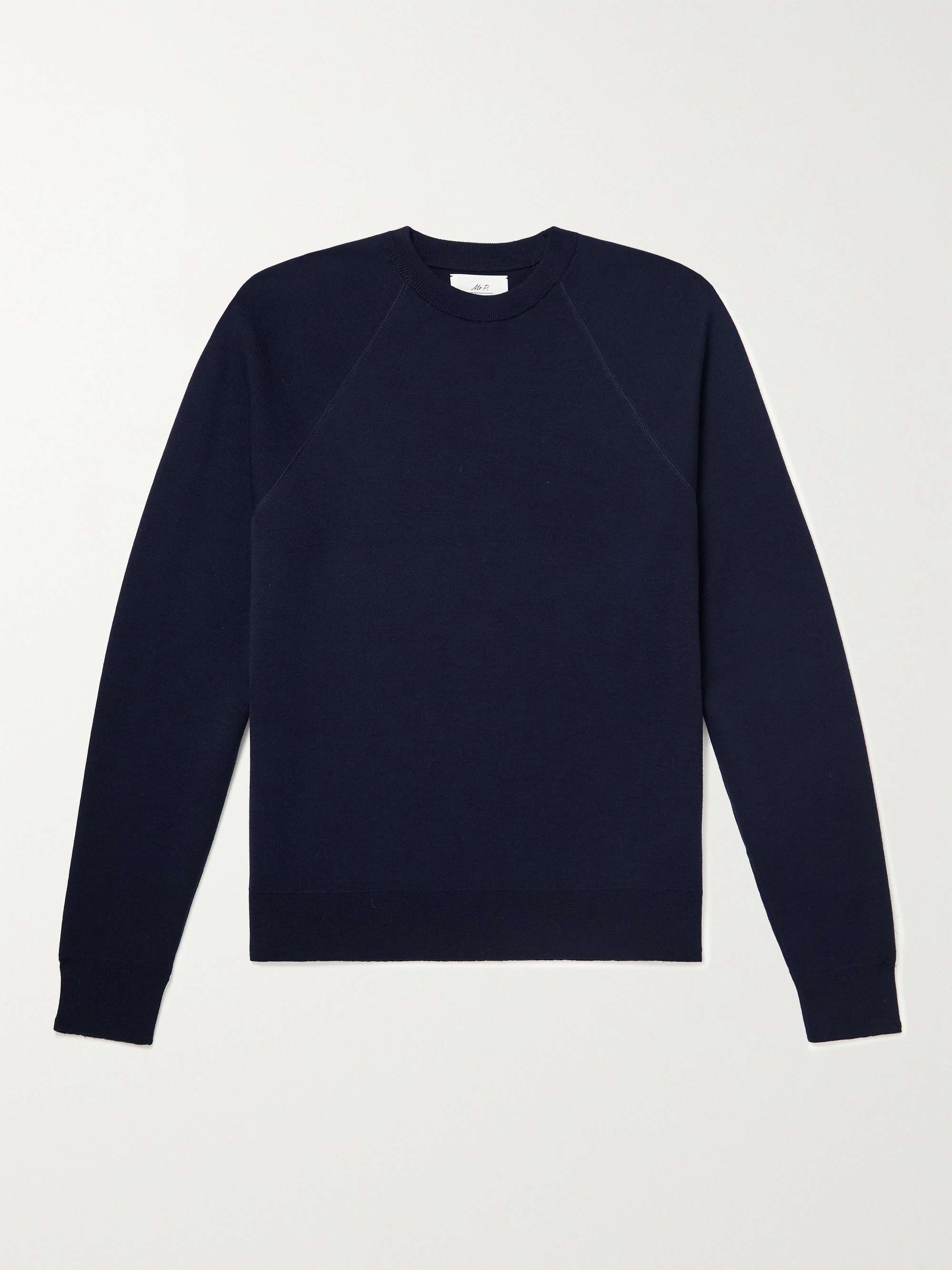 MR P. Double-Faced Merino Wool-Blend Sweater