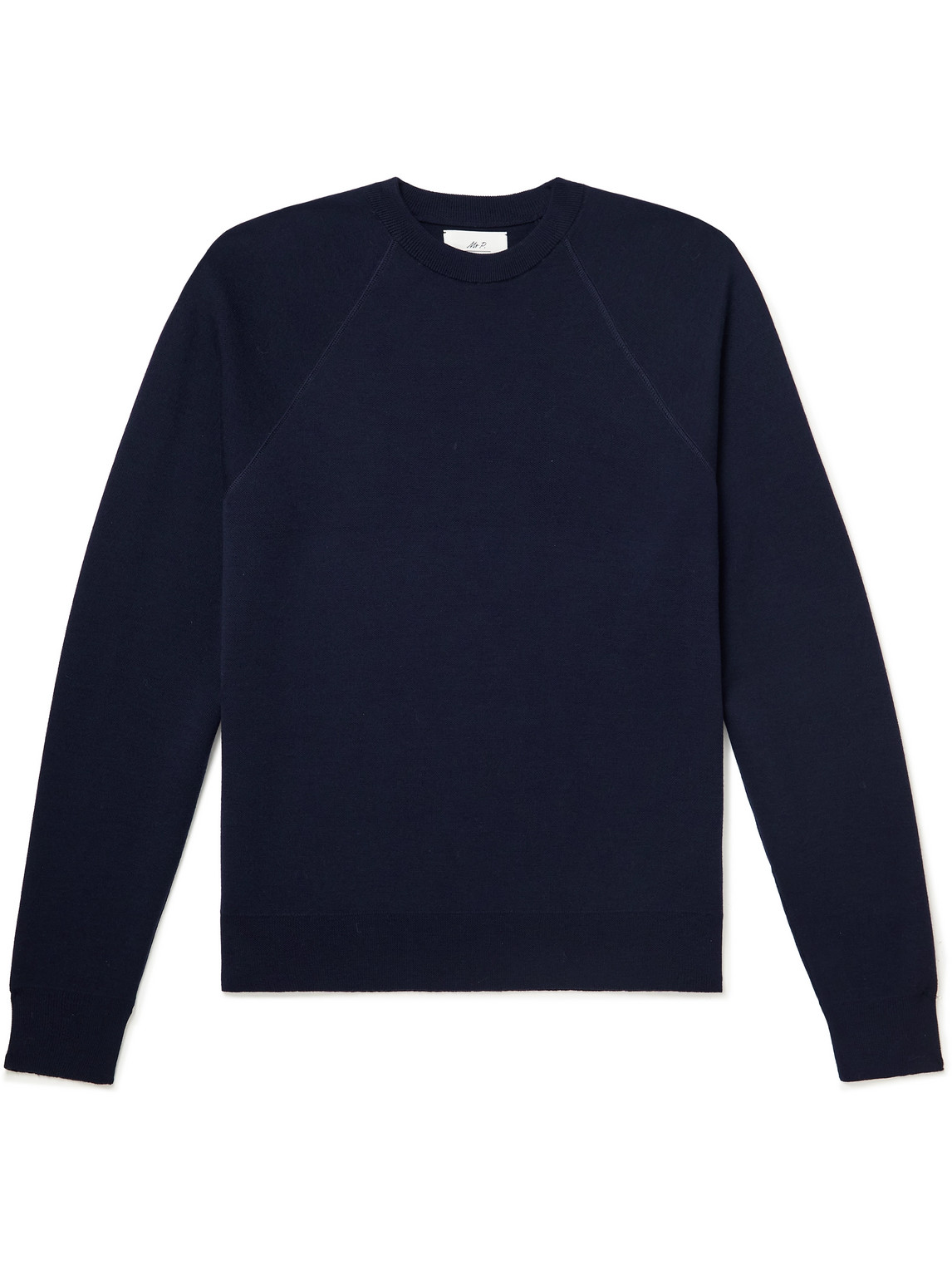 Double-Faced Merino Wool-Blend Sweater