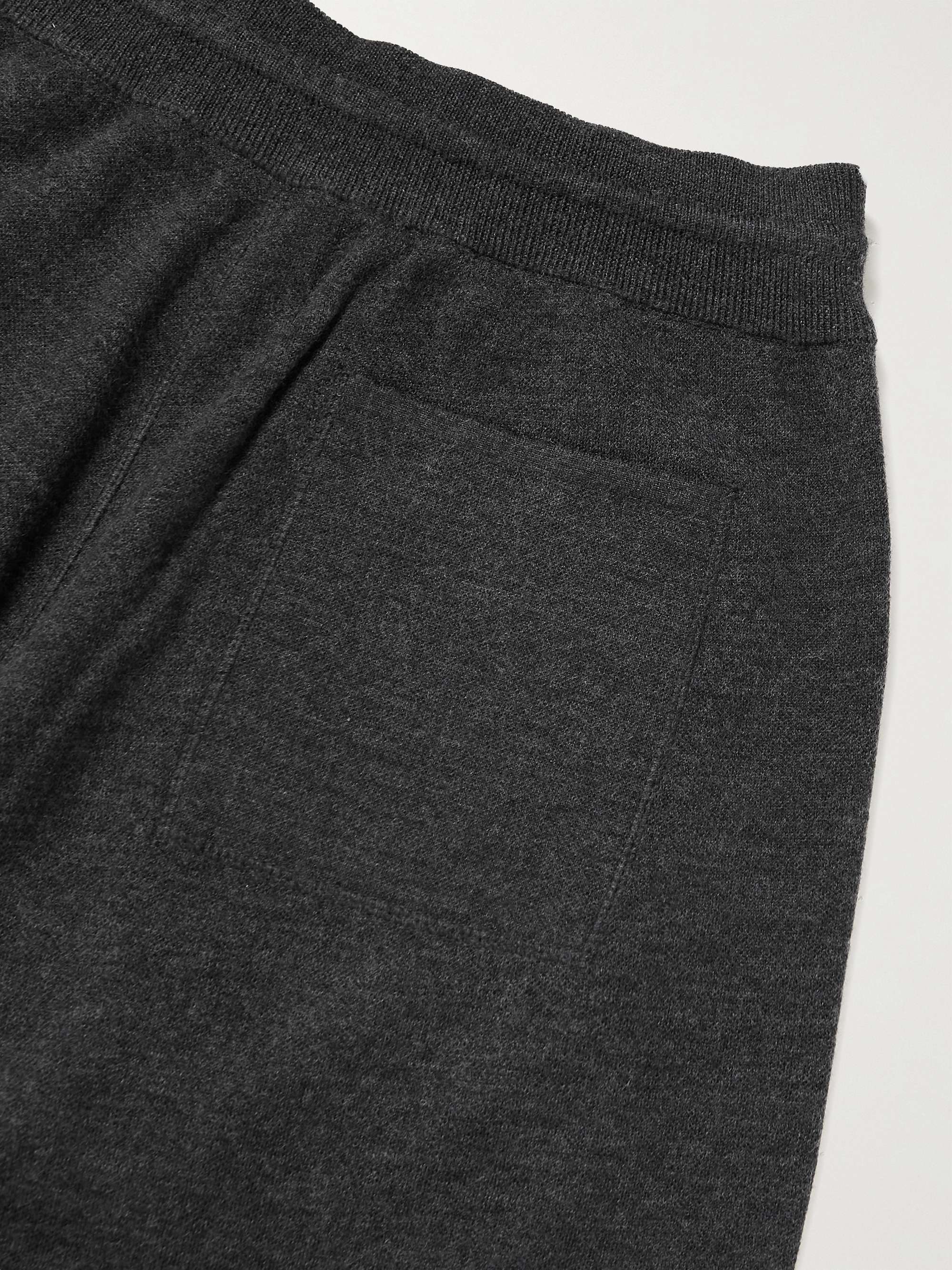 MR P. Tapered Double-Faced Merino Wool-Blend Sweatpants