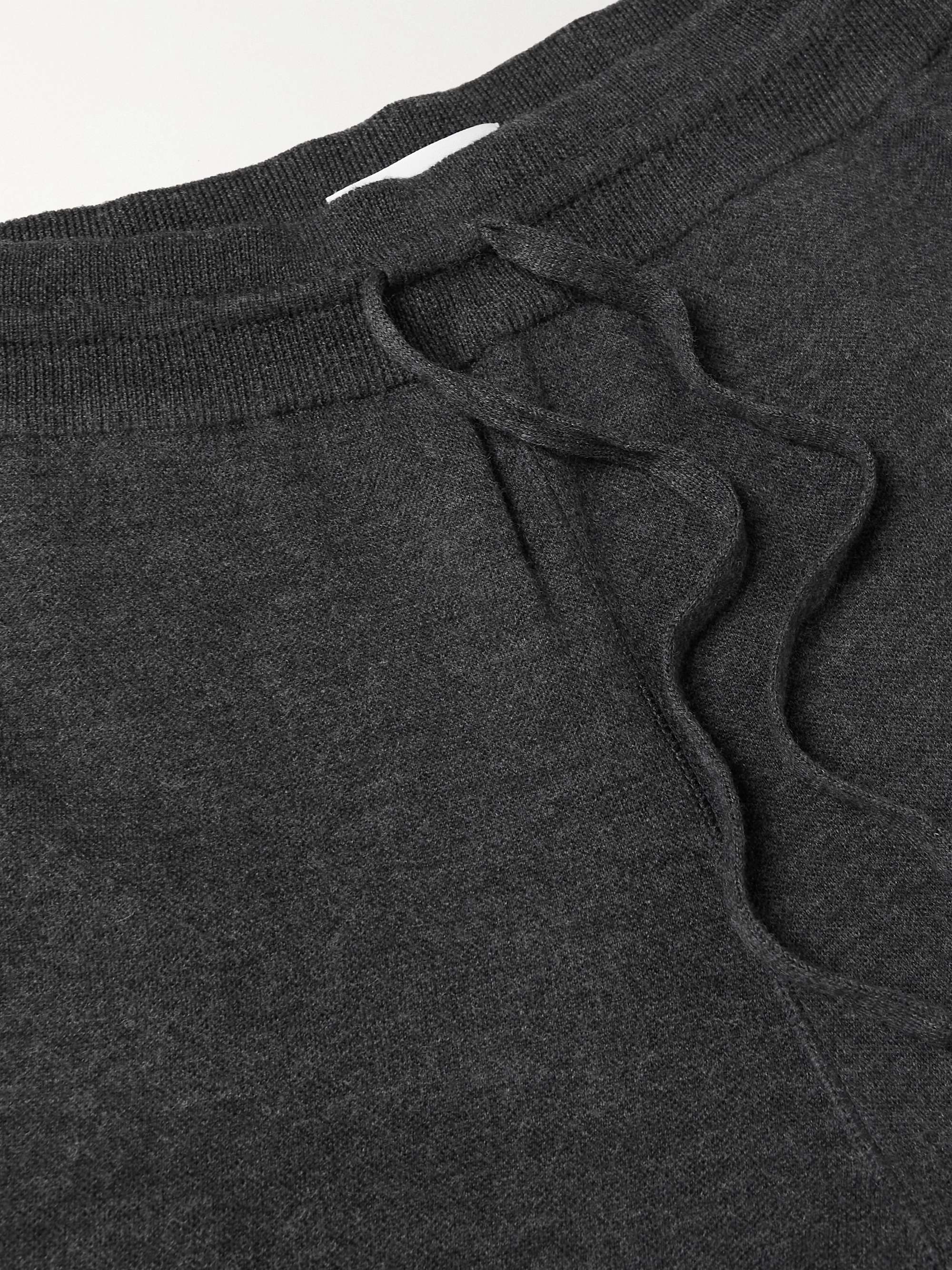 MR P. Tapered Double-Faced Merino Wool-Blend Sweatpants