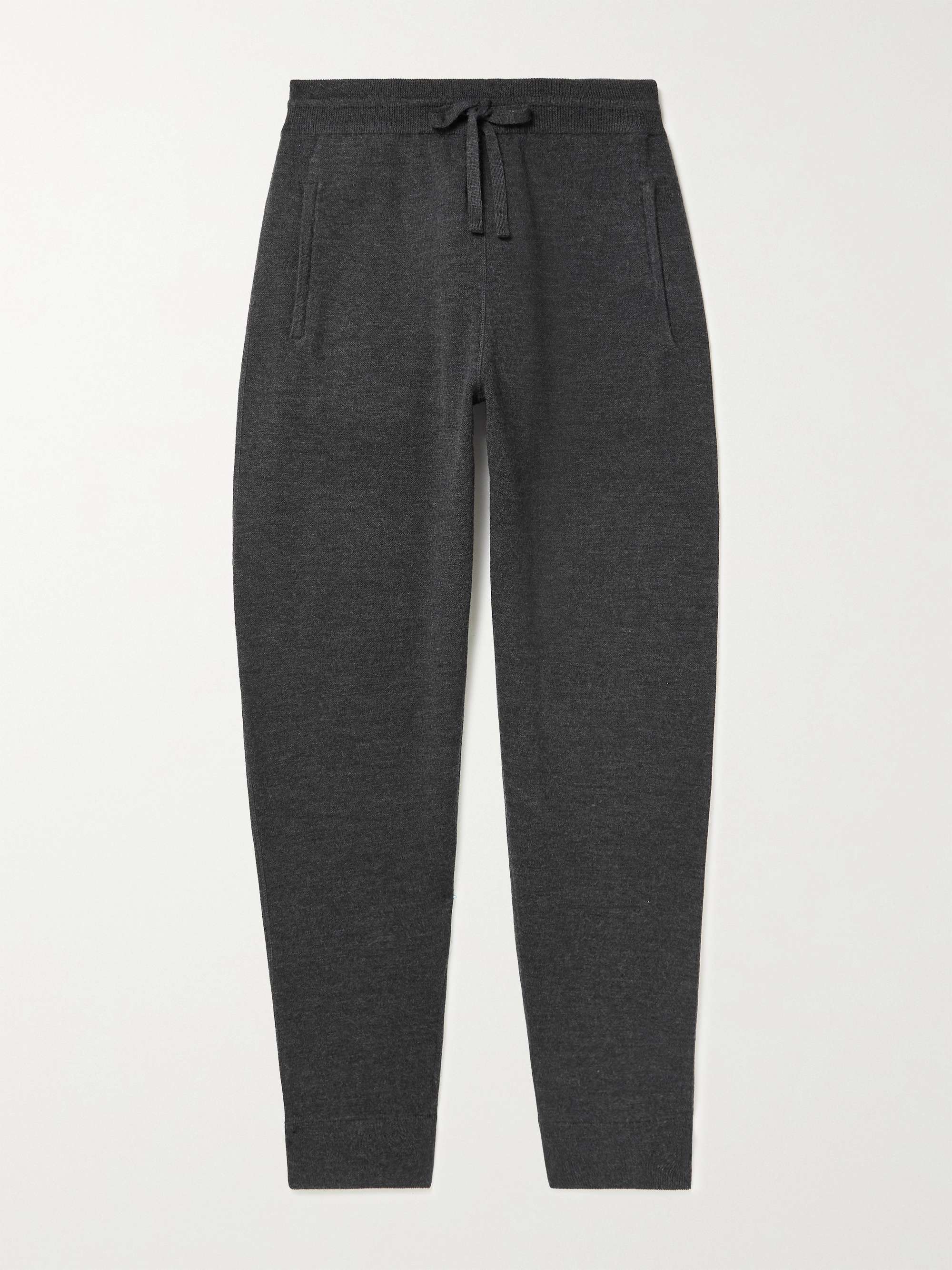 MR P. Tapered Double-Faced Merino Wool-Blend Sweatpants