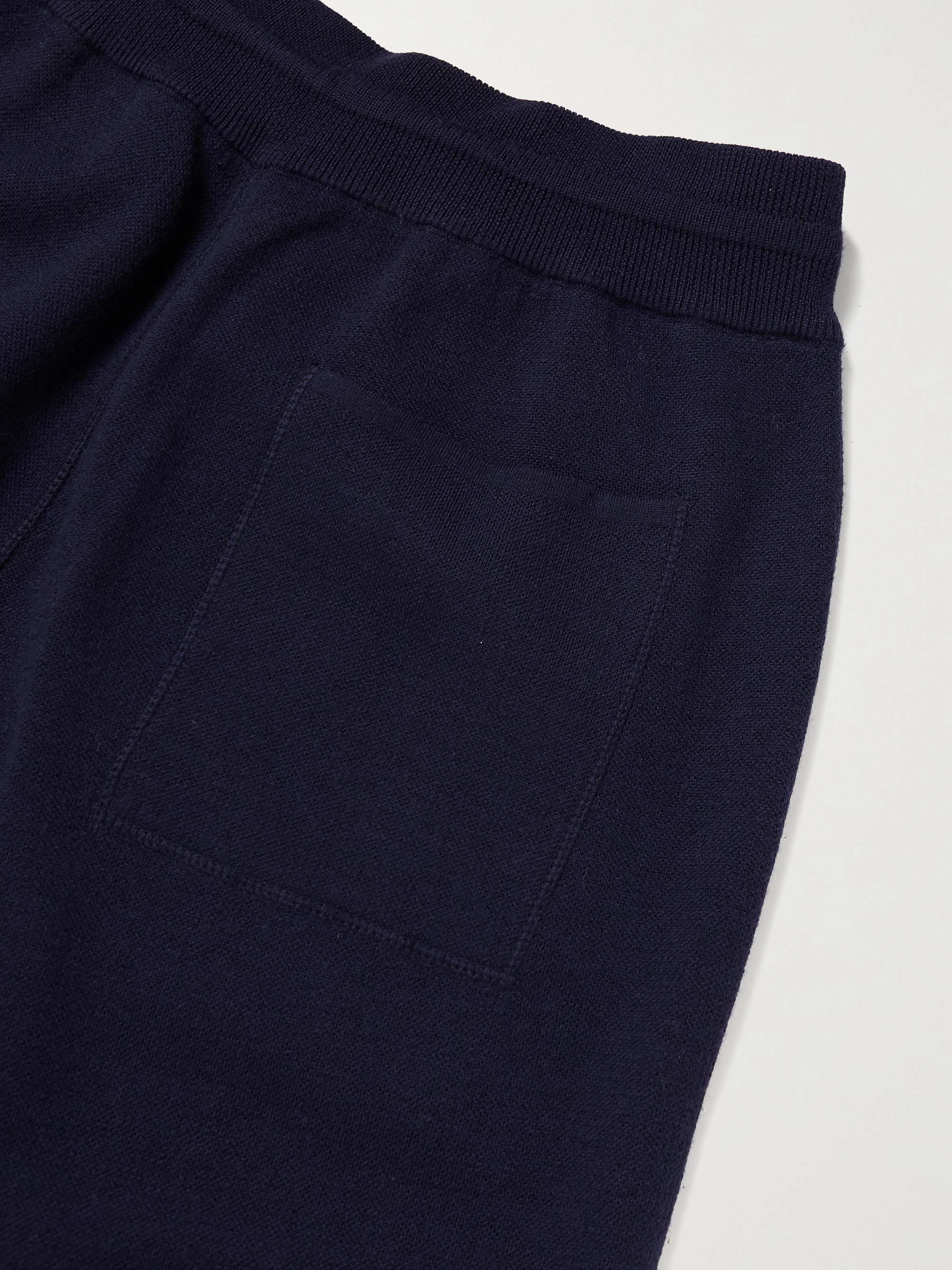 MR P. Tapered Double-Faced Merino Wool-Blend Sweatpants