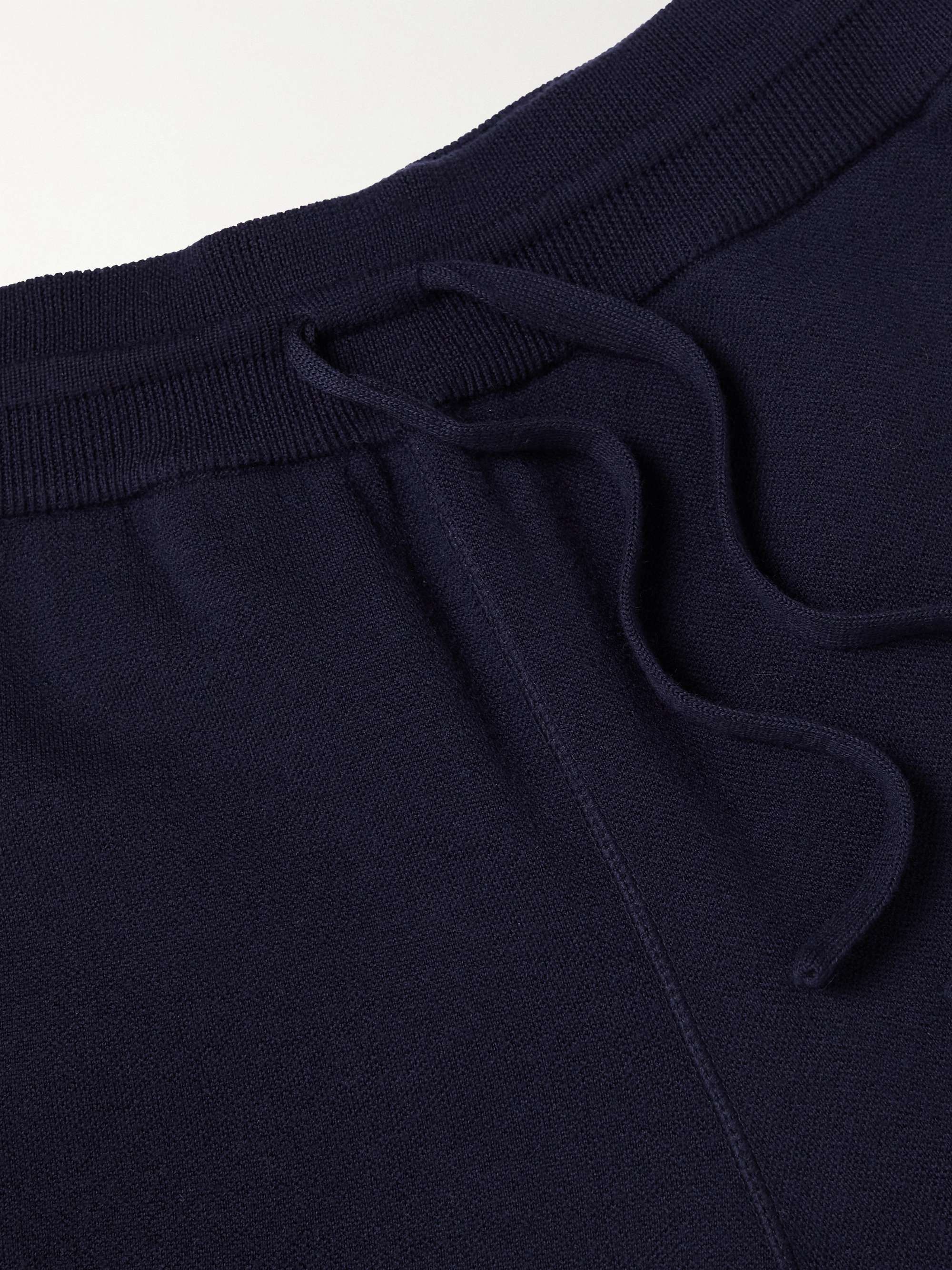 MR P. Tapered Double-Faced Merino Wool-Blend Sweatpants