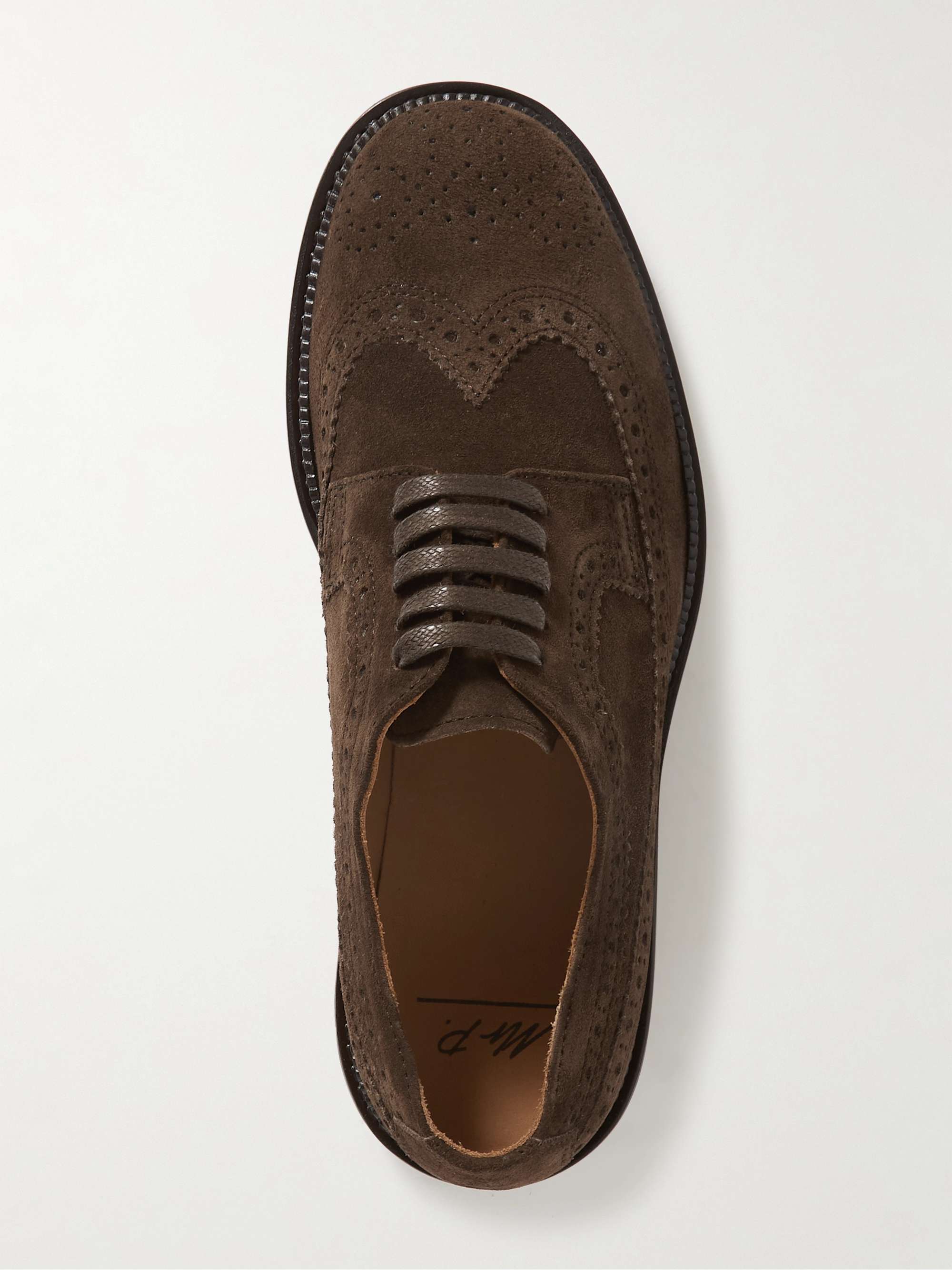 MR P. Jacques Eton Regenerated Suede by evolo® Brogues