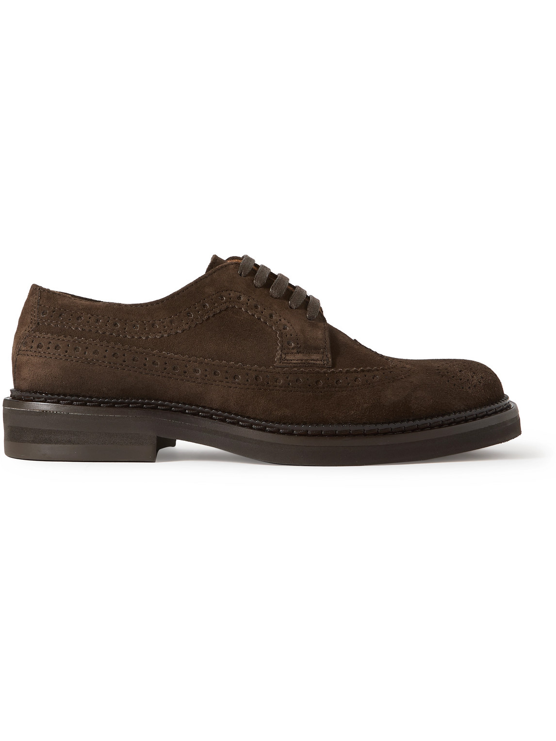 Jacques Eton Regenerated Suede by evolo® Brogues