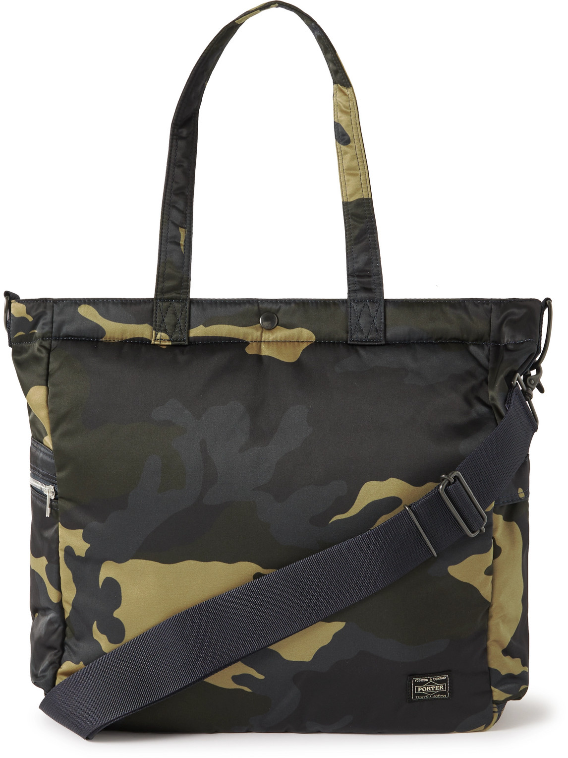 Porter, Yoshida & Co Counter Shade 2way Camouflage-print Nylon Tote Bag In Green