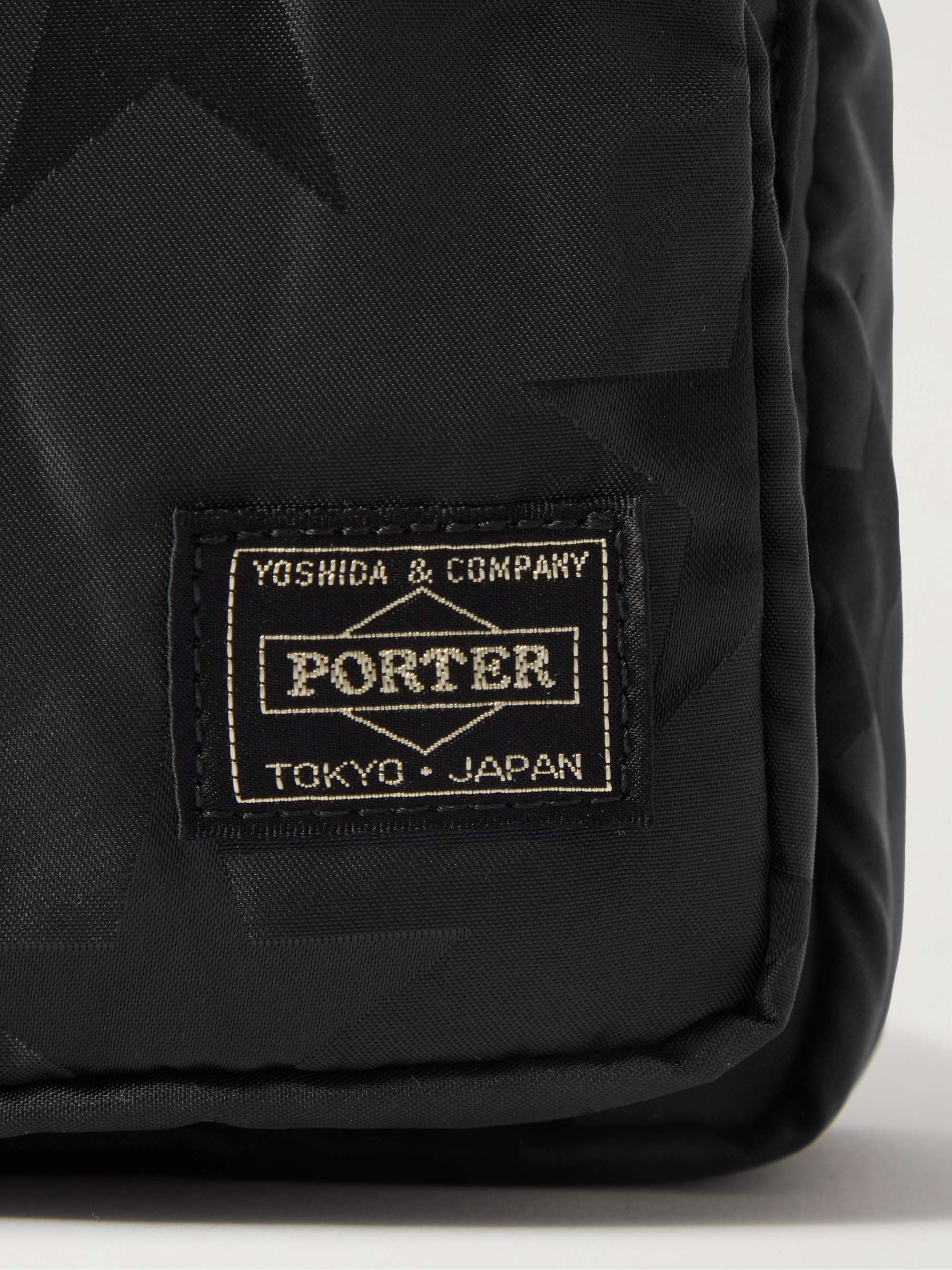 PORTER-YOSHIDA & CO Nylon-Jacquard Messenger Bag