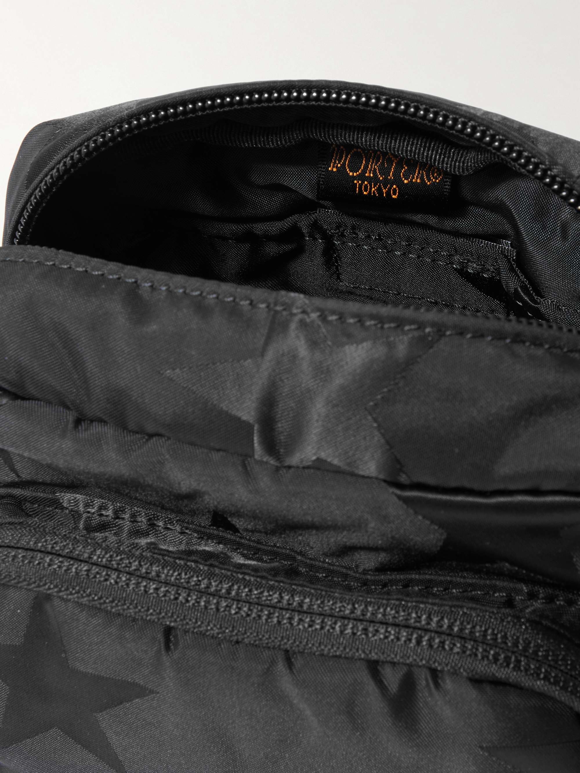 PORTER-YOSHIDA & CO Nylon-Jacquard Messenger Bag