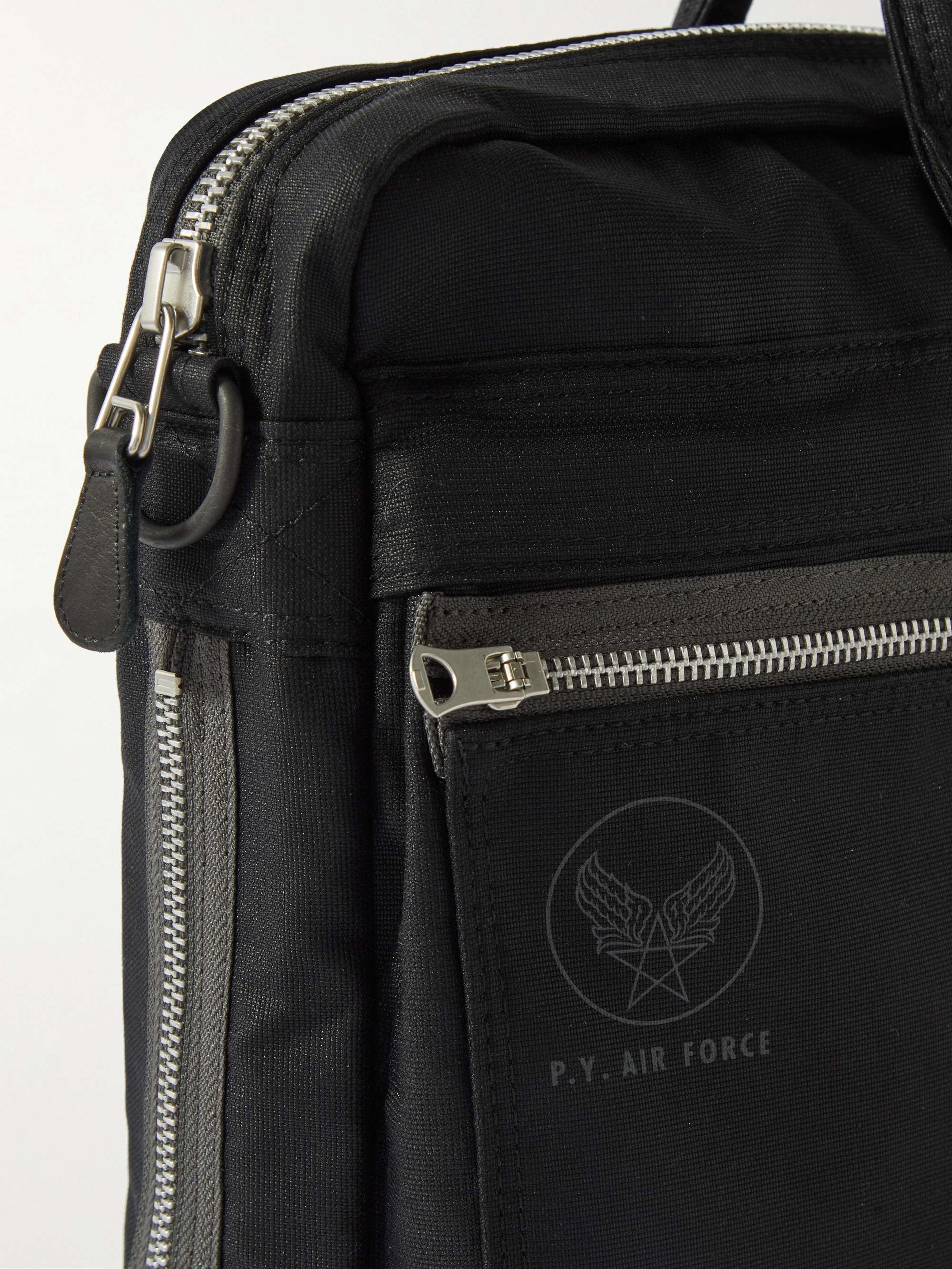 PORTER-YOSHIDA & CO Flying Ace 2Way Webbing-Trimmed Nylon Briefcase