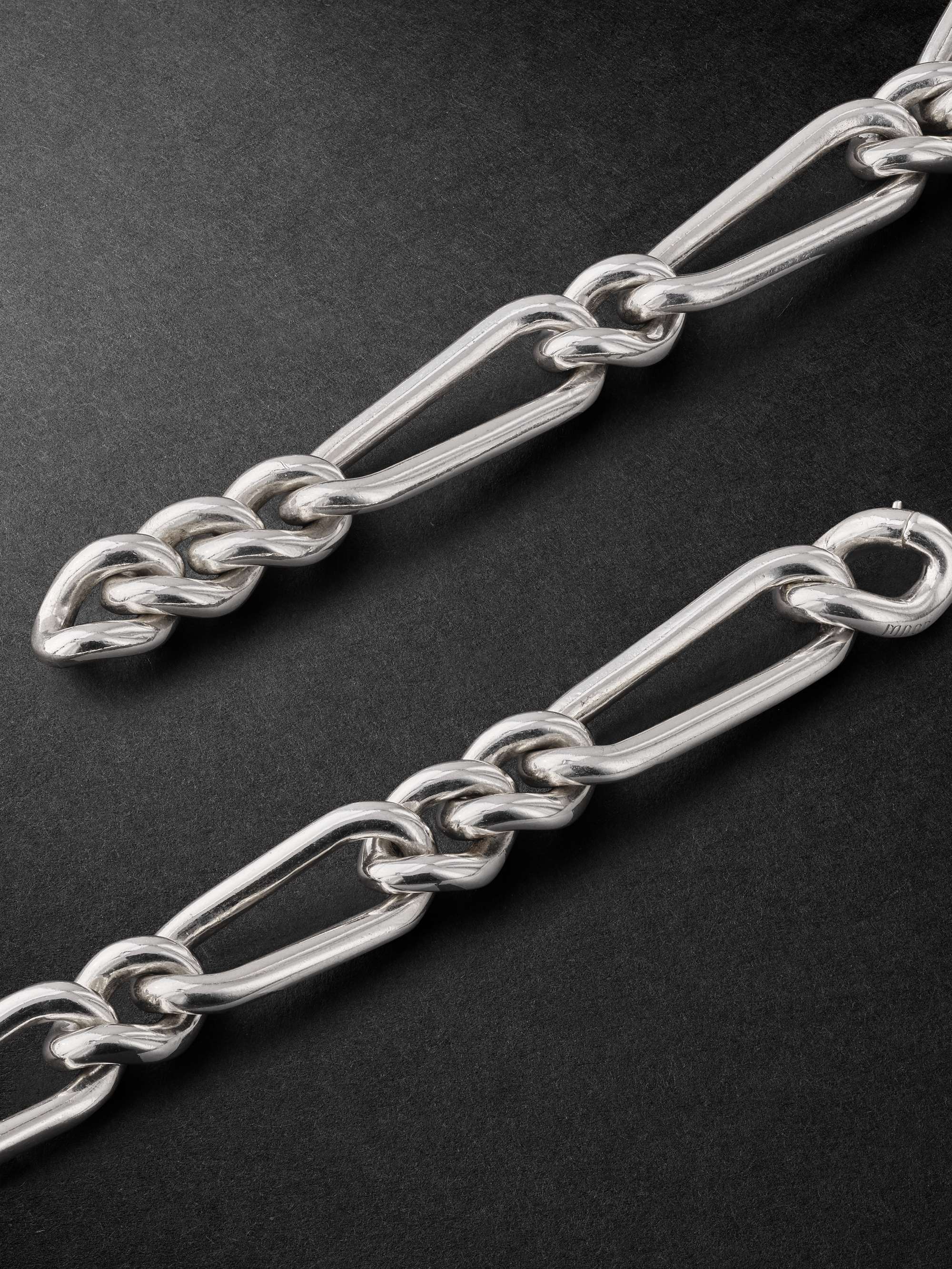 M.COHEN Unity Link Silver Necklace