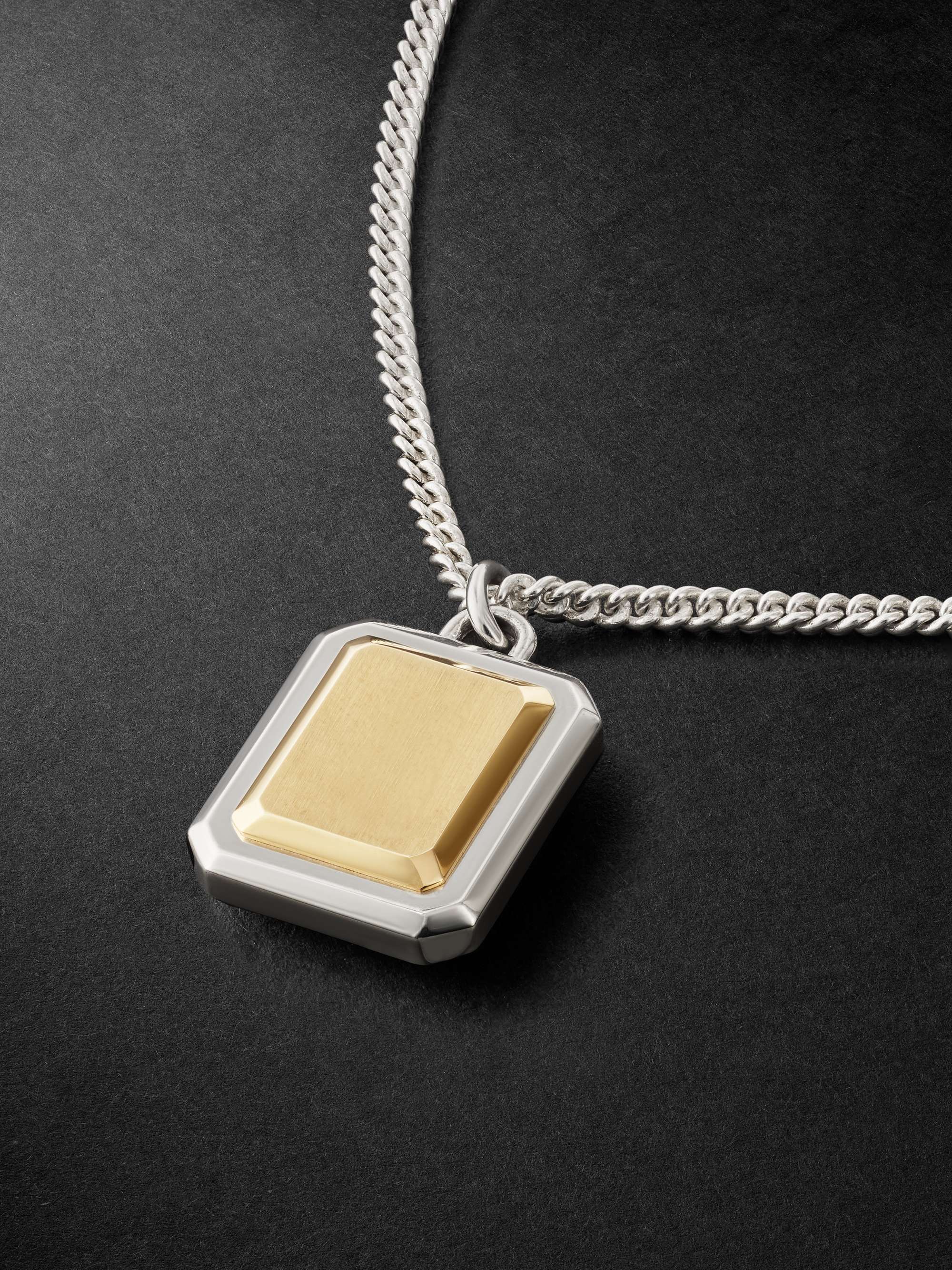 M.COHEN Pira Gold and Silver Necklace