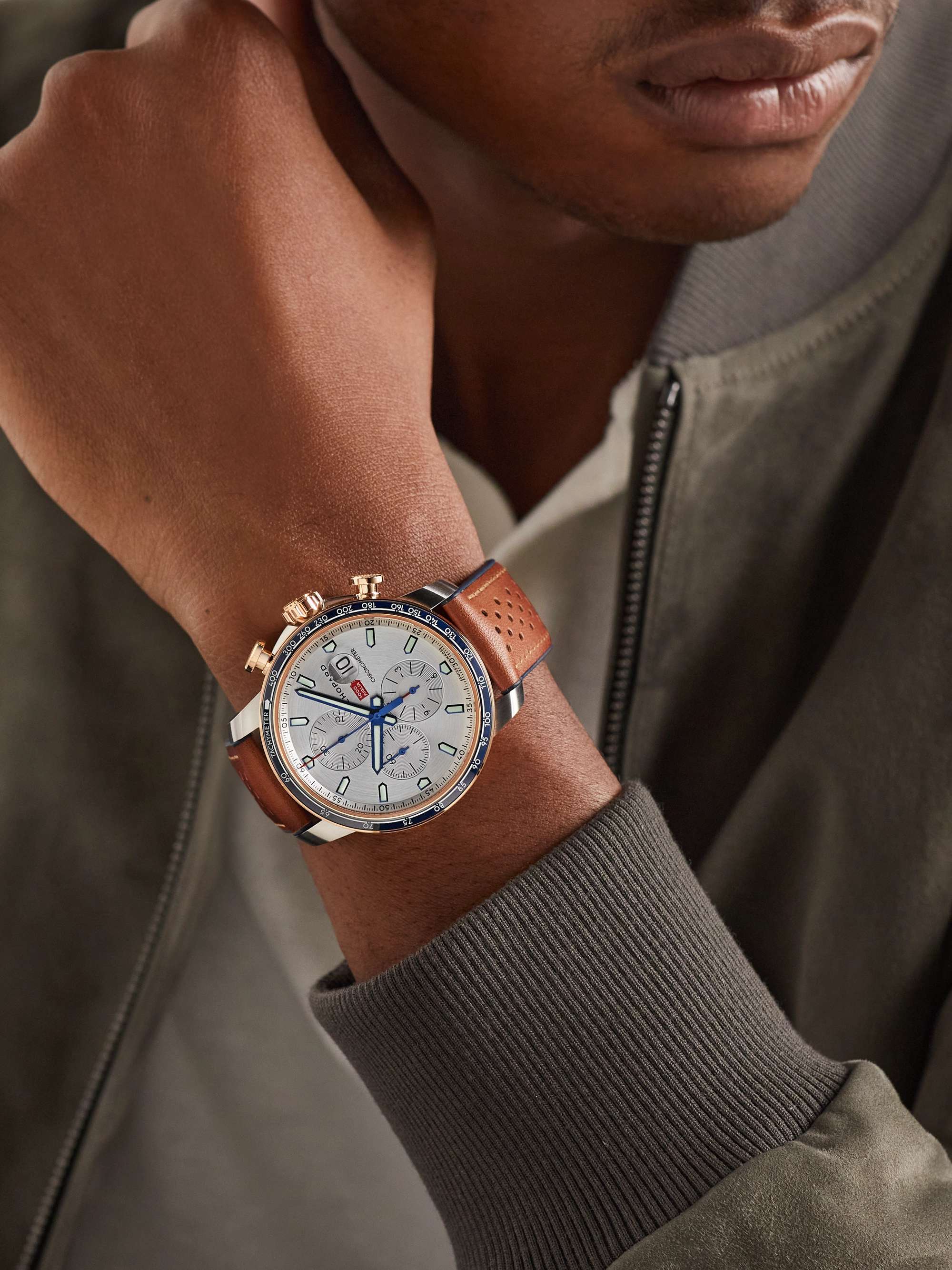 CHOPARD Mille Miglia Classic Automatic Chronograph 40.5mm Gold 