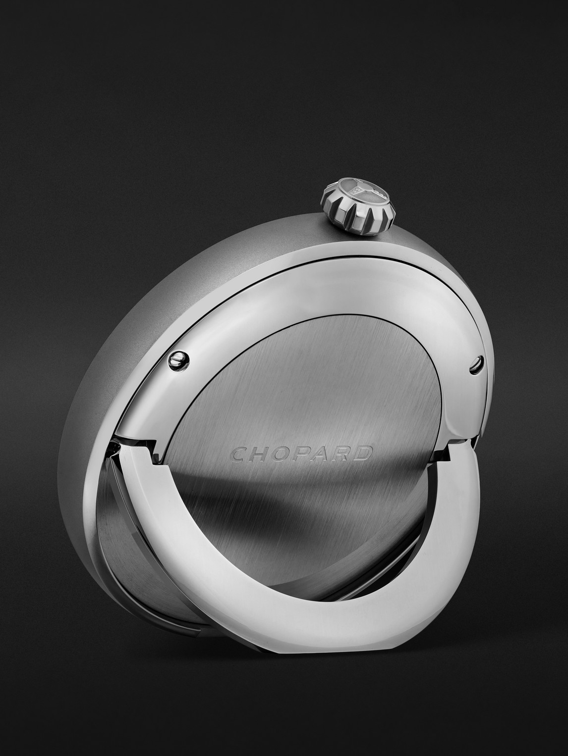  Chopard - Classic Racing Silver Table Clock, Ref. No. 95020-0134 - Men - White 