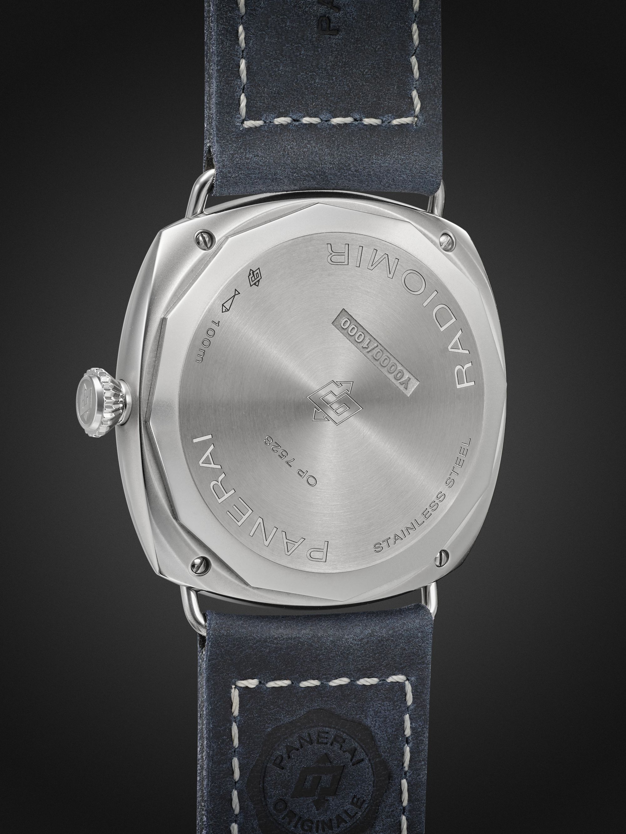 PANERAI Radiomir Origine Automatic 45mm Stainless Steel and Leather Watch, Ref. No. PAM01335