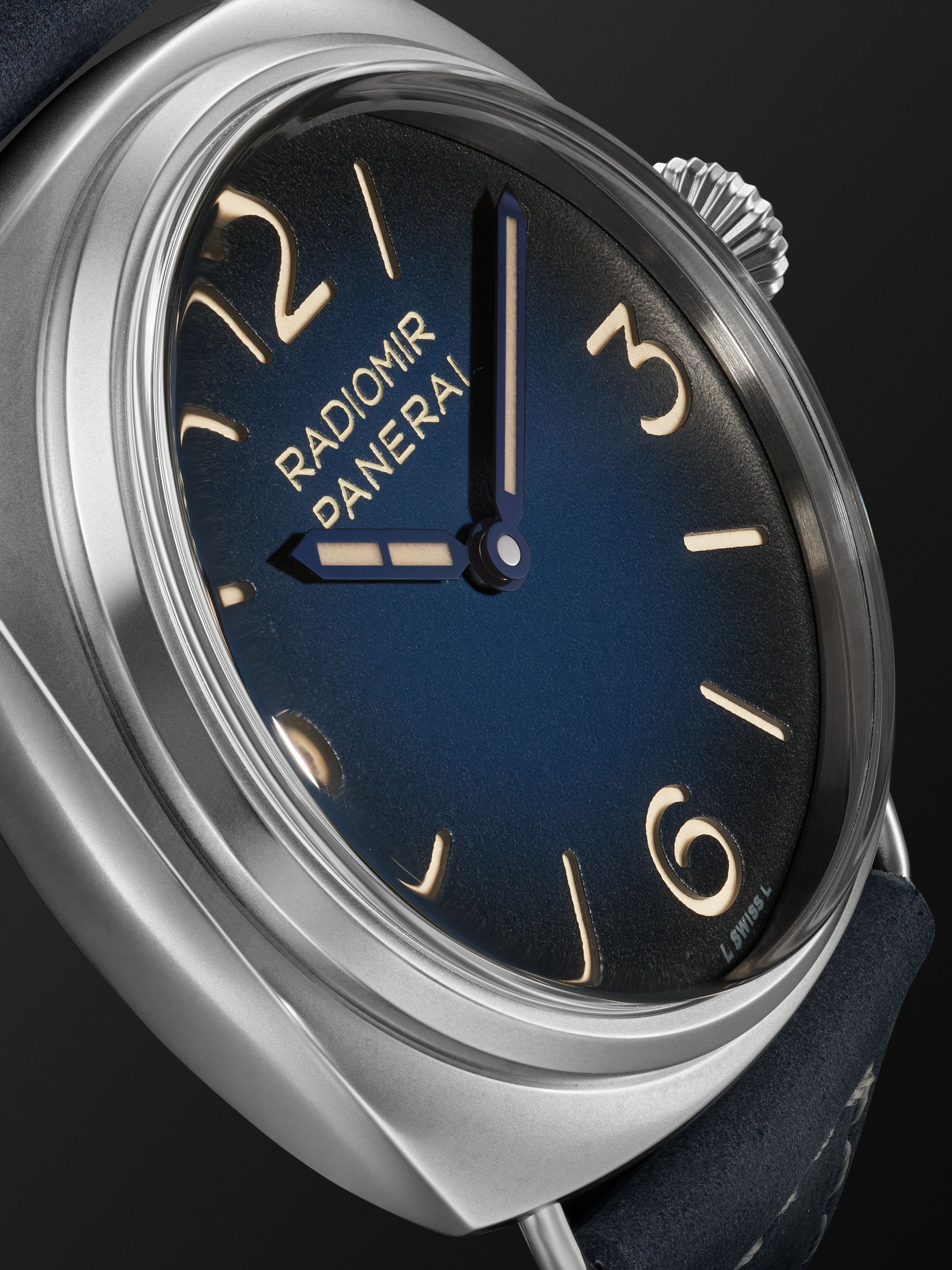 PANERAI Radiomir Origine Automatic 45mm Stainless Steel and Leather Watch, Ref. No. PAM01335