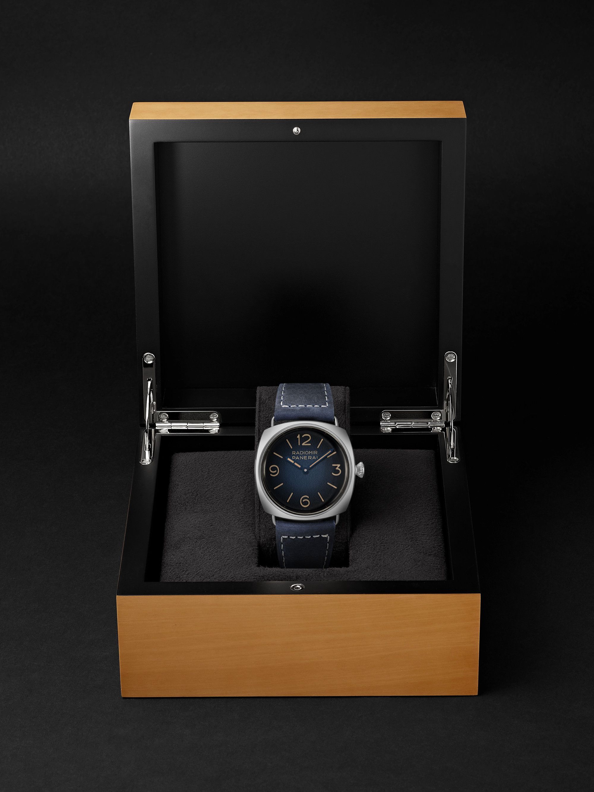 PANERAI Radiomir Origine Automatic 45mm Stainless Steel and Leather Watch, Ref. No. PAM01335