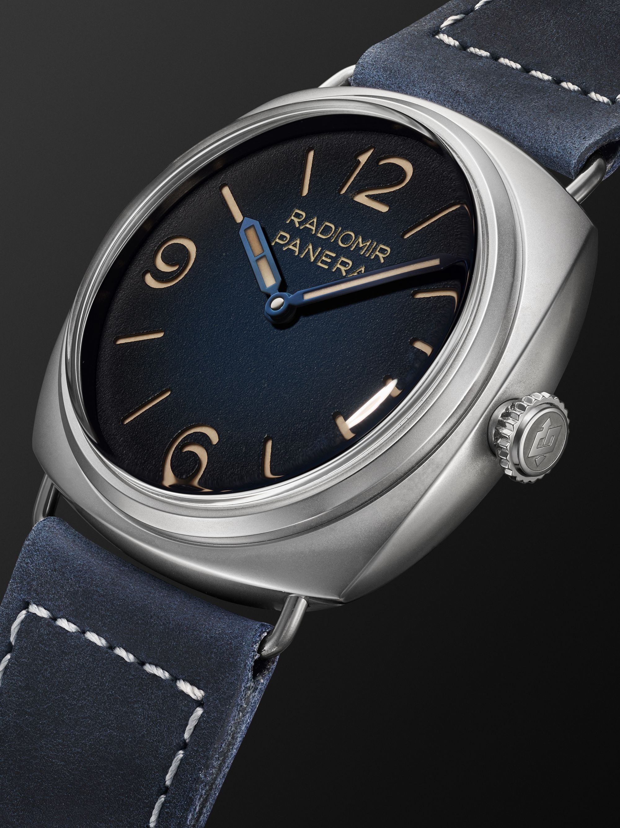 PANERAI Radiomir Origine Automatic 45mm Stainless Steel and Leather Watch, Ref. No. PAM01335