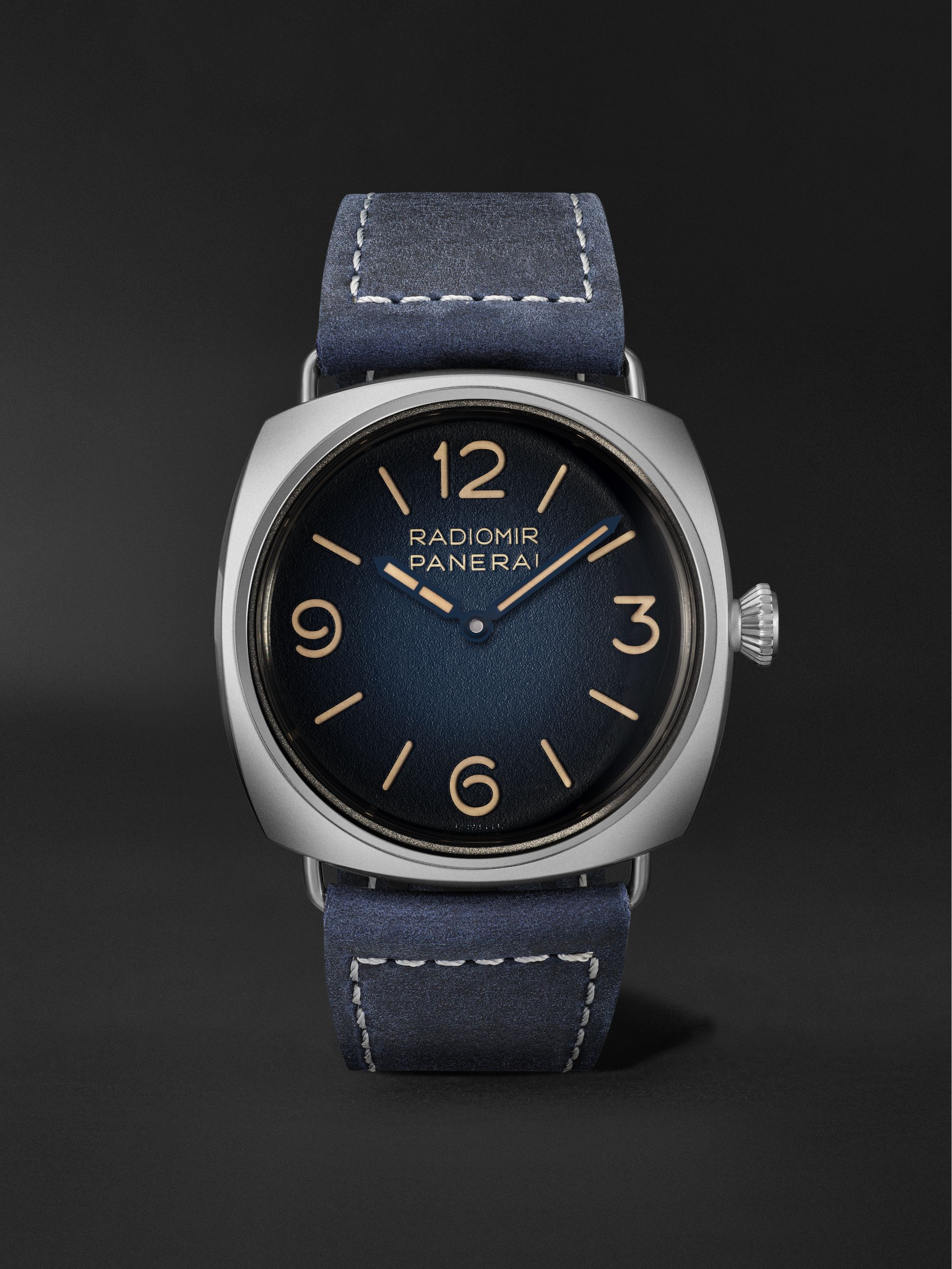 PANERAI Radiomir Origine Automatic 45mm Stainless Steel and Leather Watch, Ref. No. PAM01335