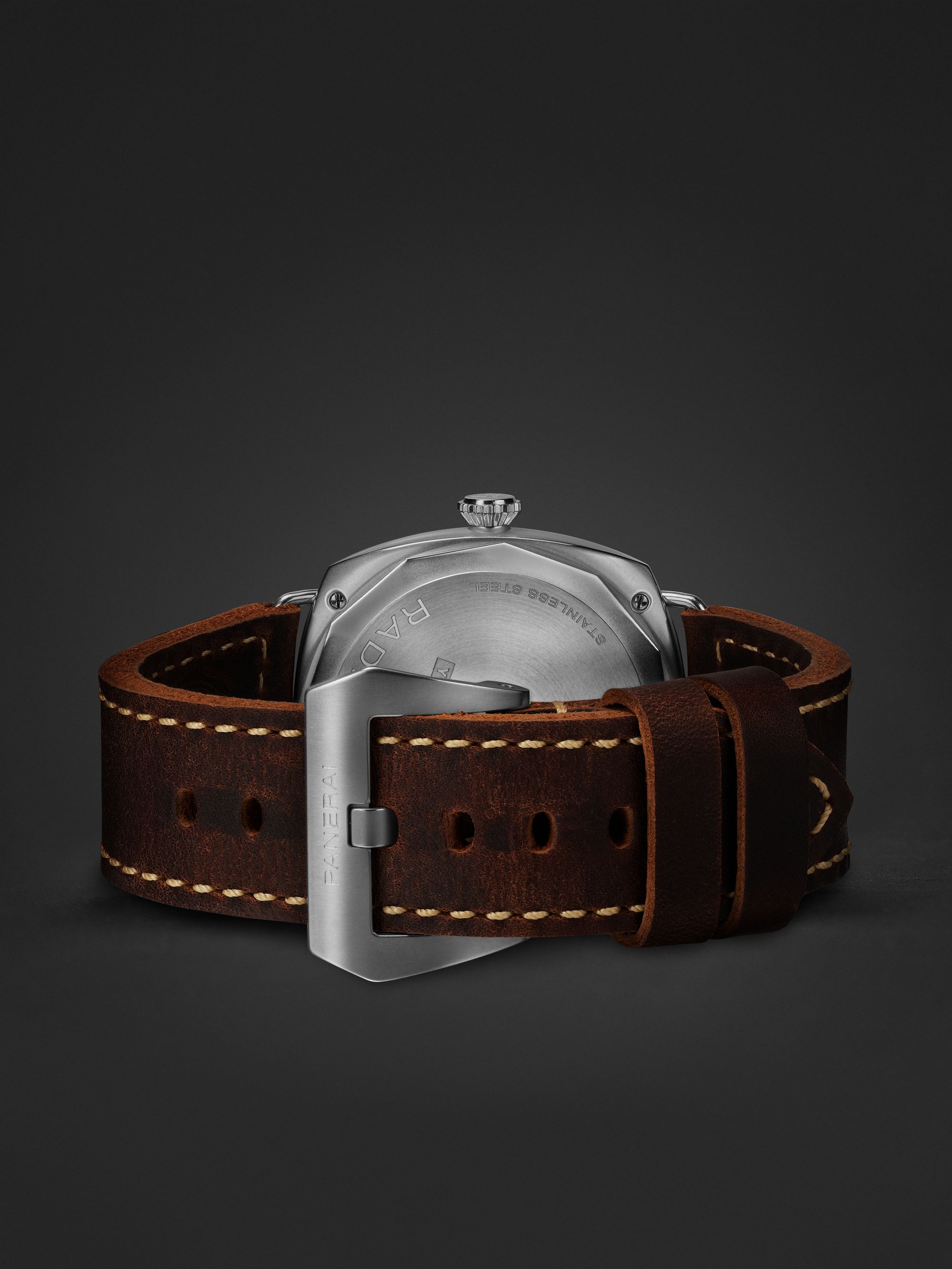 PANERAI Radiomir Origine Automatic 45mm Stainless Steel and Leather Watch, Ref. No. PAM01335