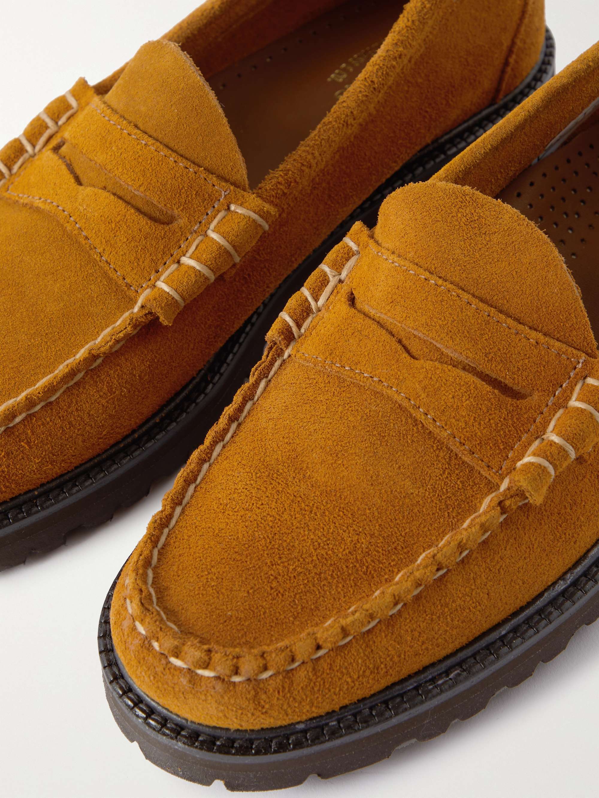G.H. BASS Weejuns 90 Larson Suede Penny Loafers