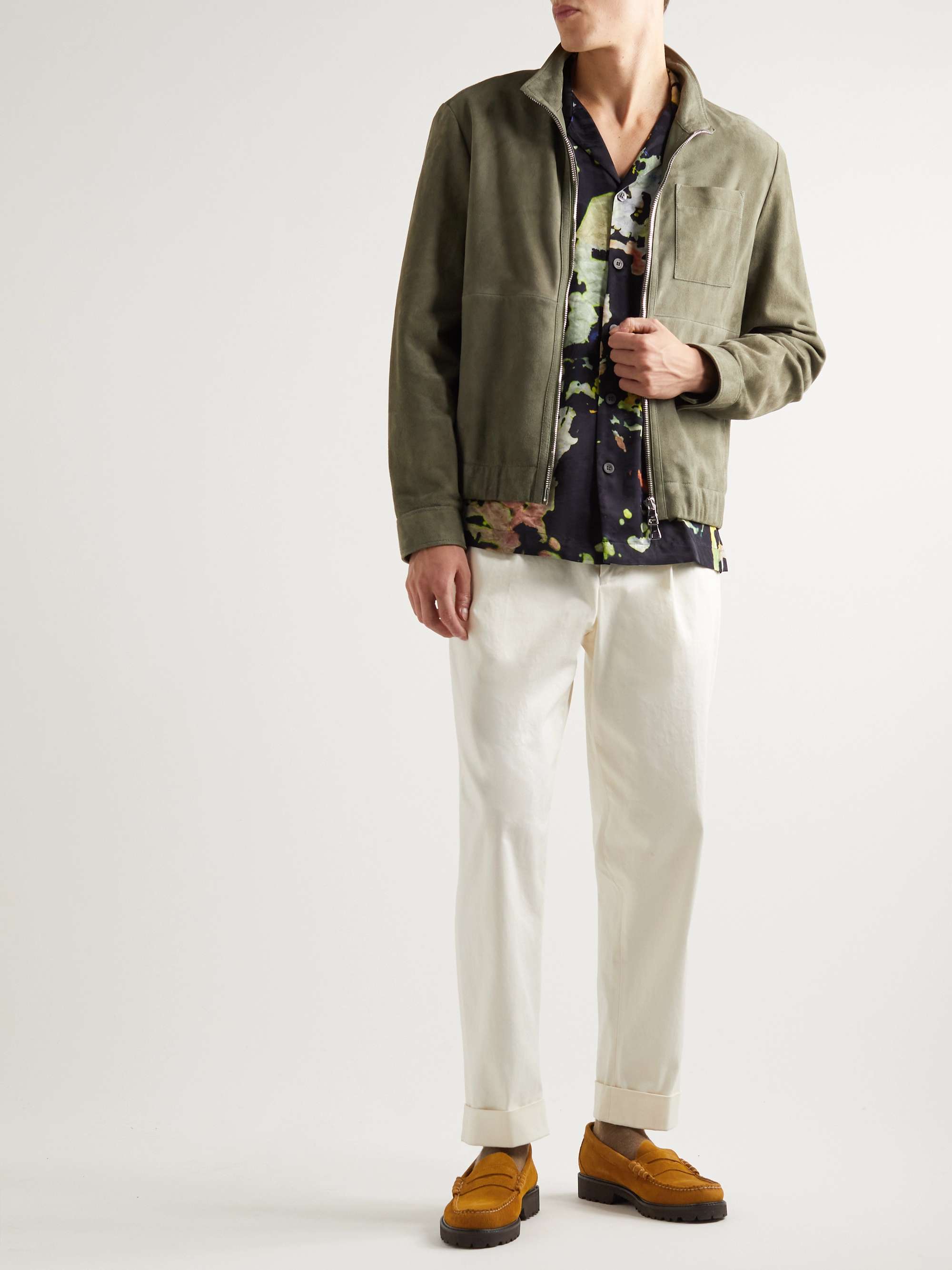 G.H. BASS Weejuns 90 Larson Suede Penny Loafers