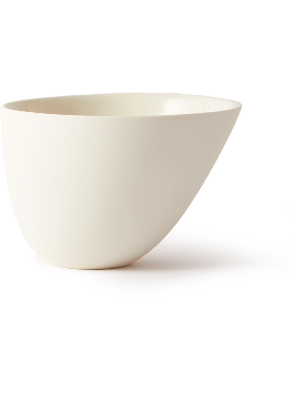 AUTOTELIC OBJECTS – Slanted Glazed Porcelain Cup