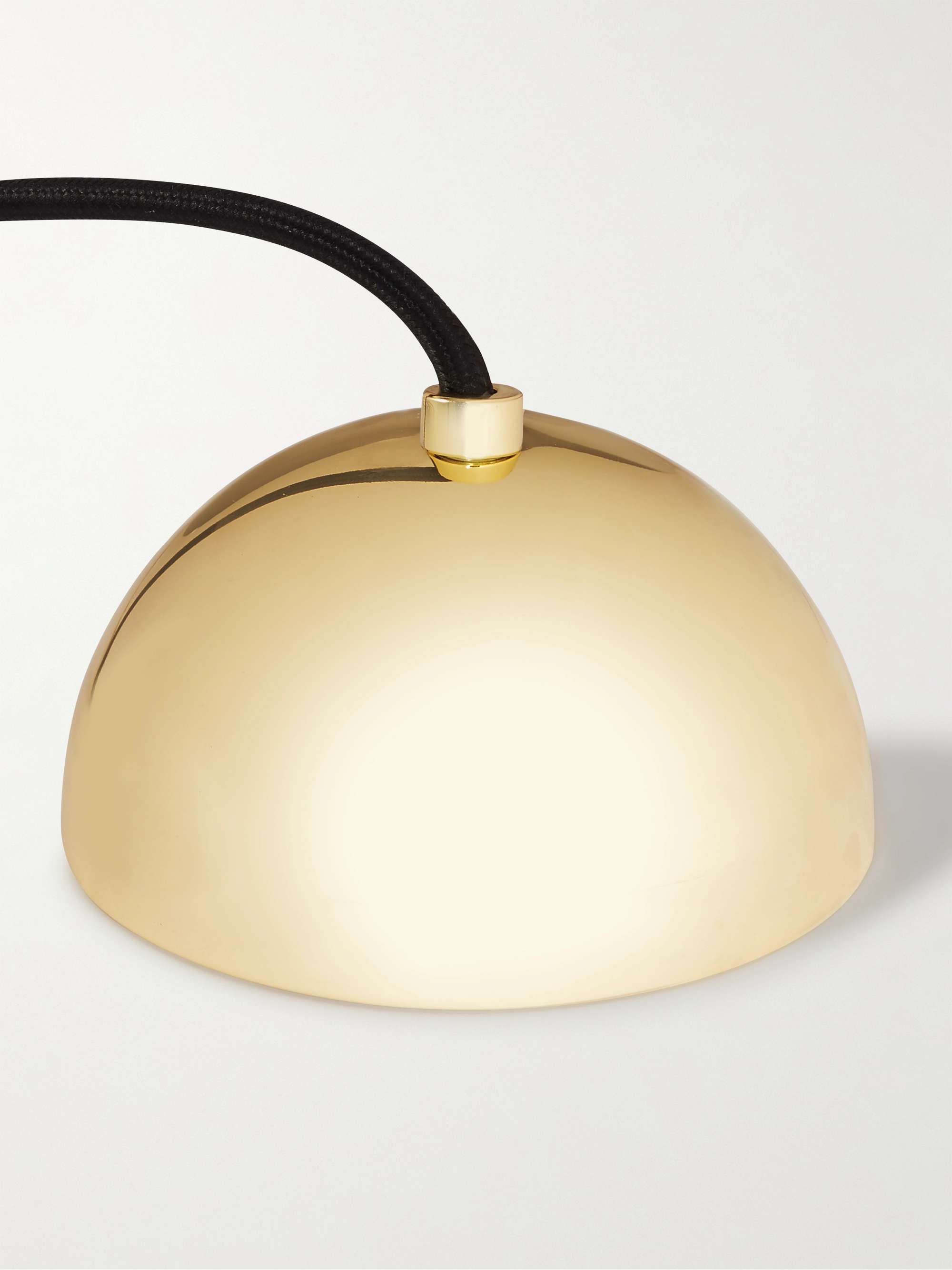 TOM DIXON Marble and Gold-Tone LED Pendant Light