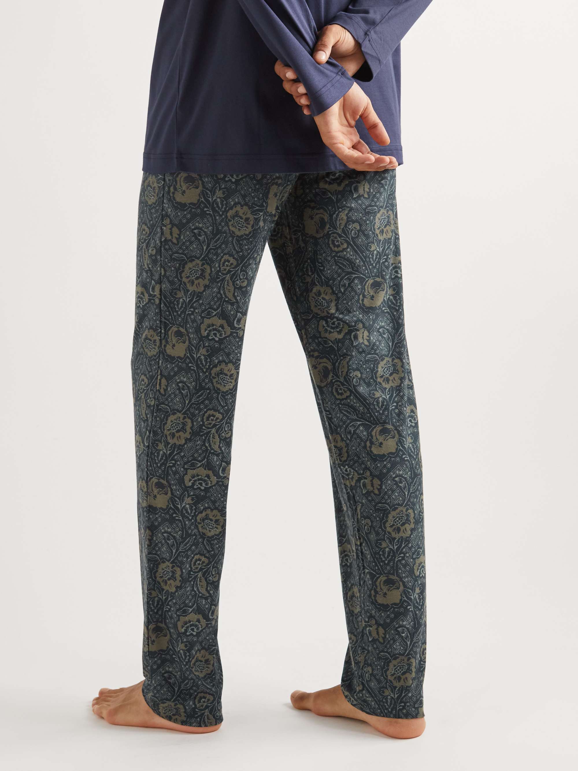 ZIMMERLI Printed Stretch-Modal Jersey Pyjama Trousers