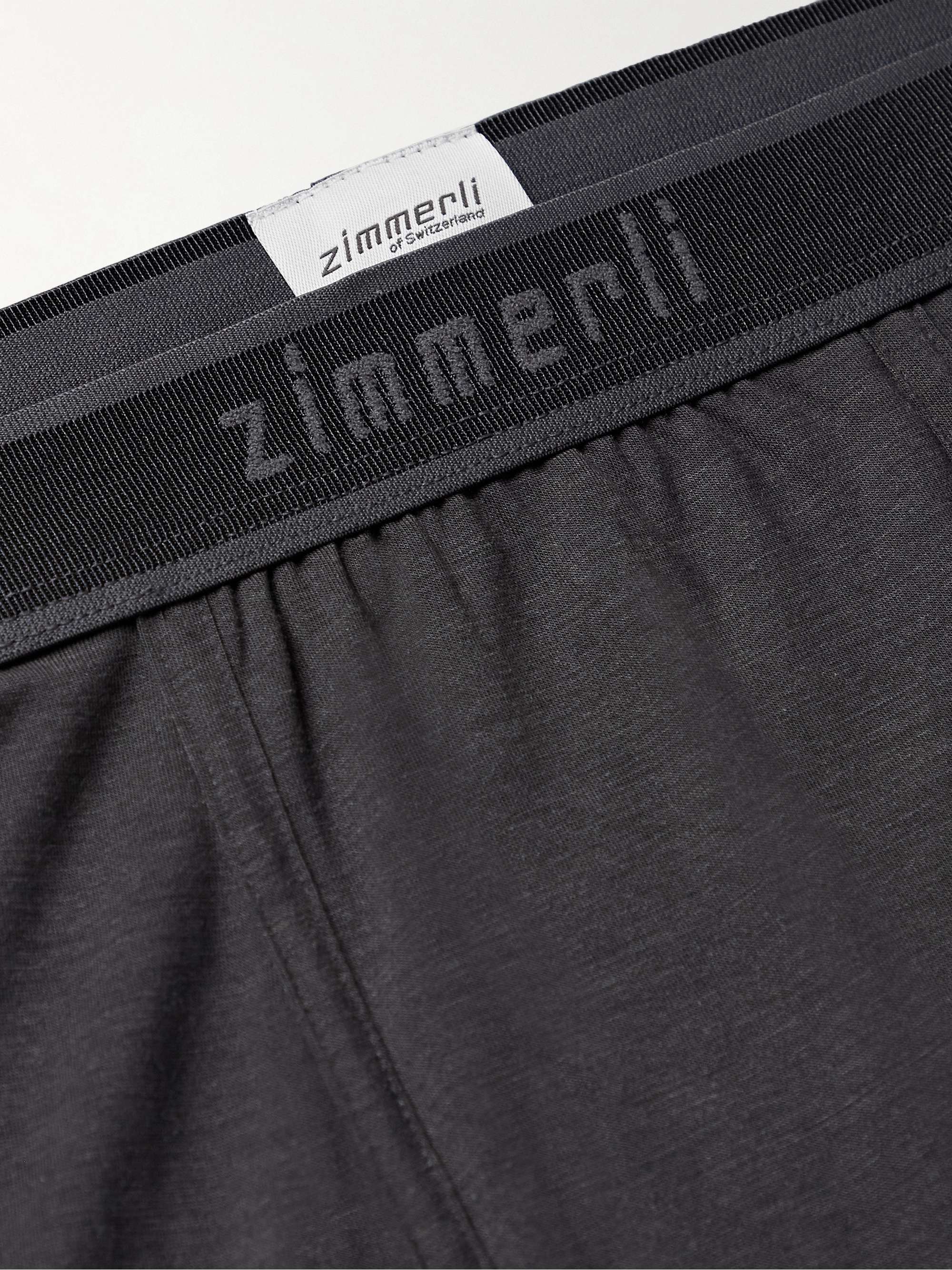 ZIMMERLI Modal-Blend Jersey Long Johns