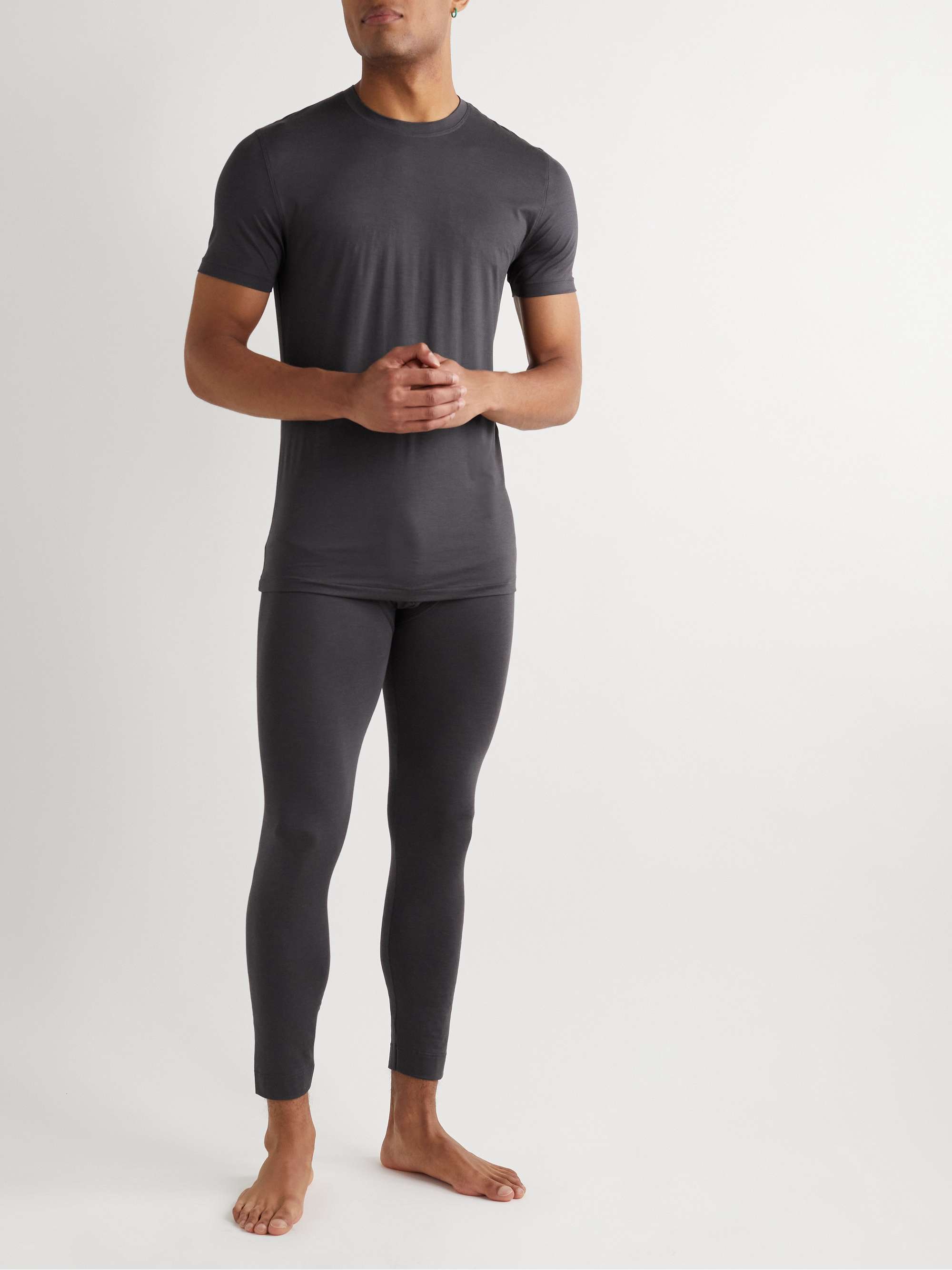 ZIMMERLI Modal-Blend Jersey Long Johns