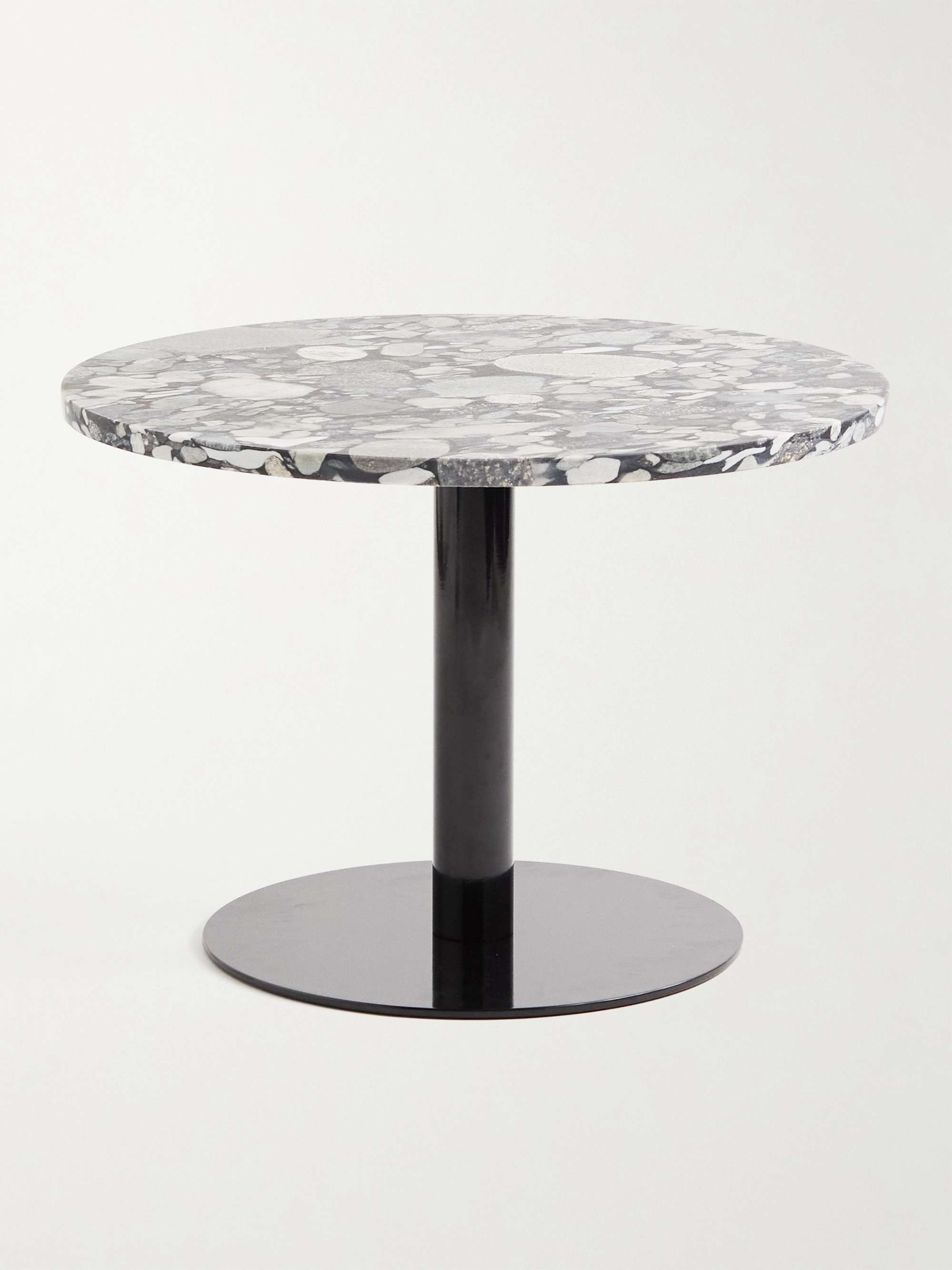 TOM DIXON Marble and Metal Side Table