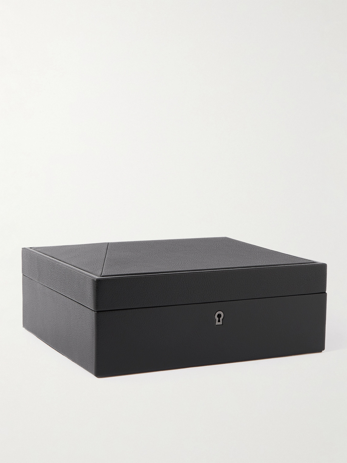 British Racing Pebble-Grain Vegan Leather Eight-Piece Watch Box — 2