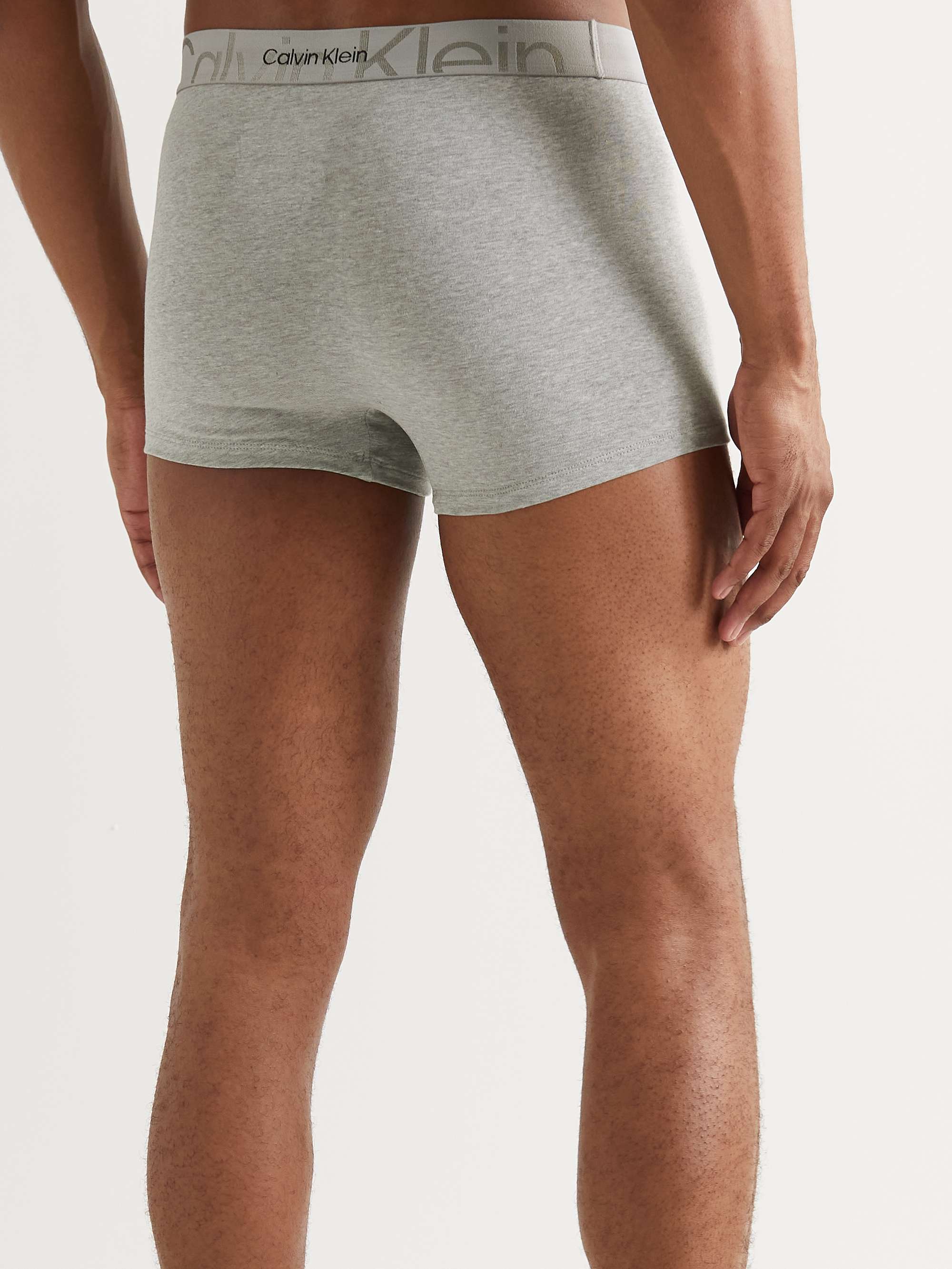 CALVIN KLEIN UNDERWEAR Icon Stretch-Cotton Boxer Briefs