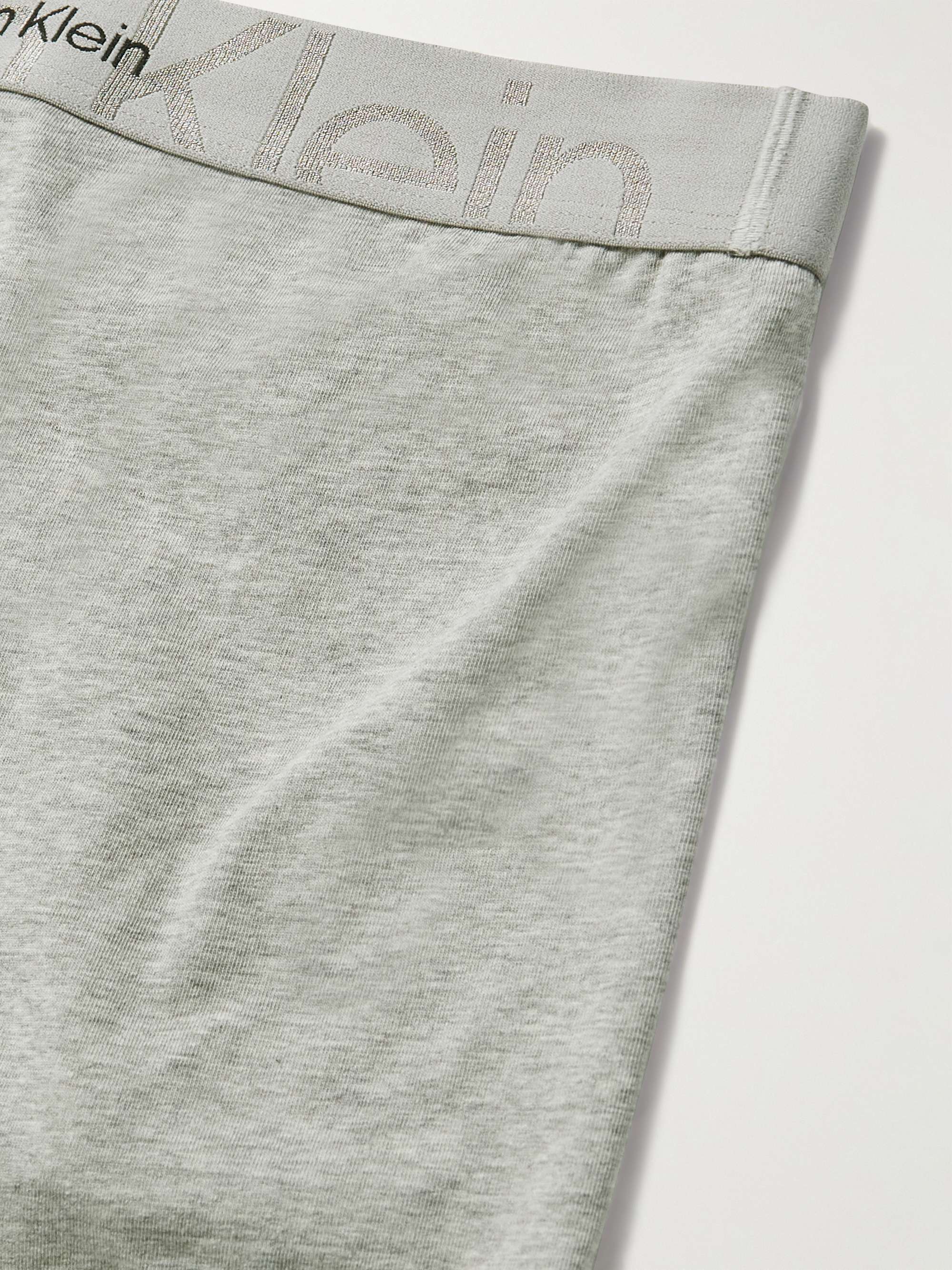 CALVIN KLEIN UNDERWEAR Icon Stretch-Cotton Boxer Briefs