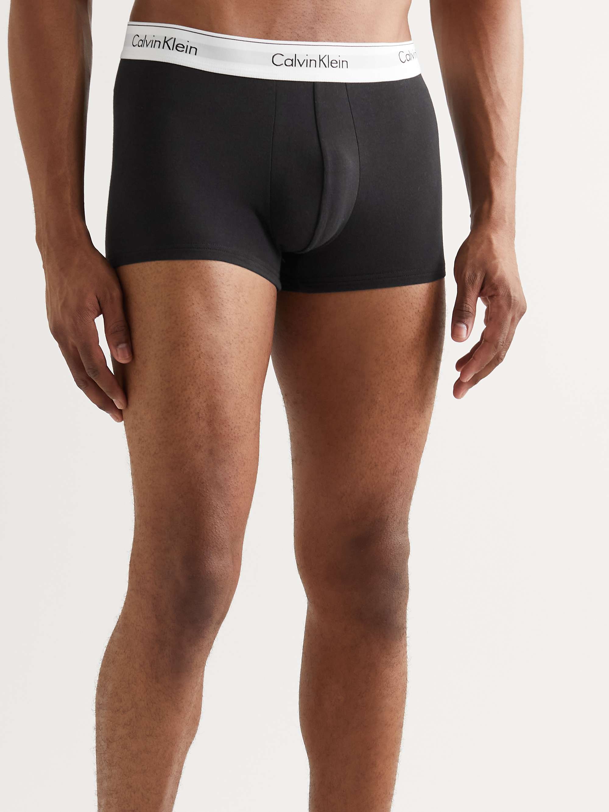 Three-Pack Modern Stretch-Cotton Boxer Briefs