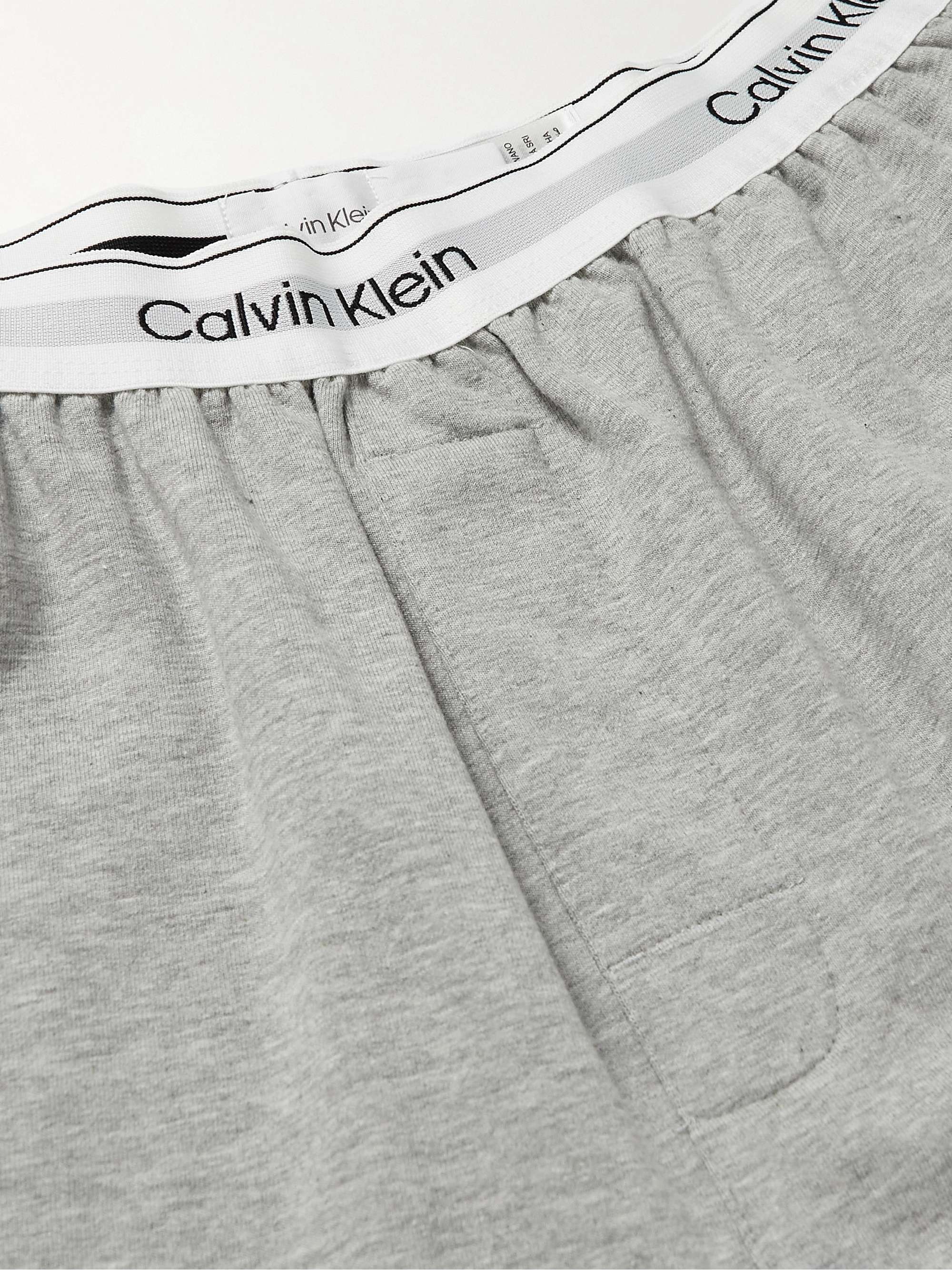 CALVIN KLEIN UNDERWEAR Cotton-Blend Jersey Pyjama Shorts
