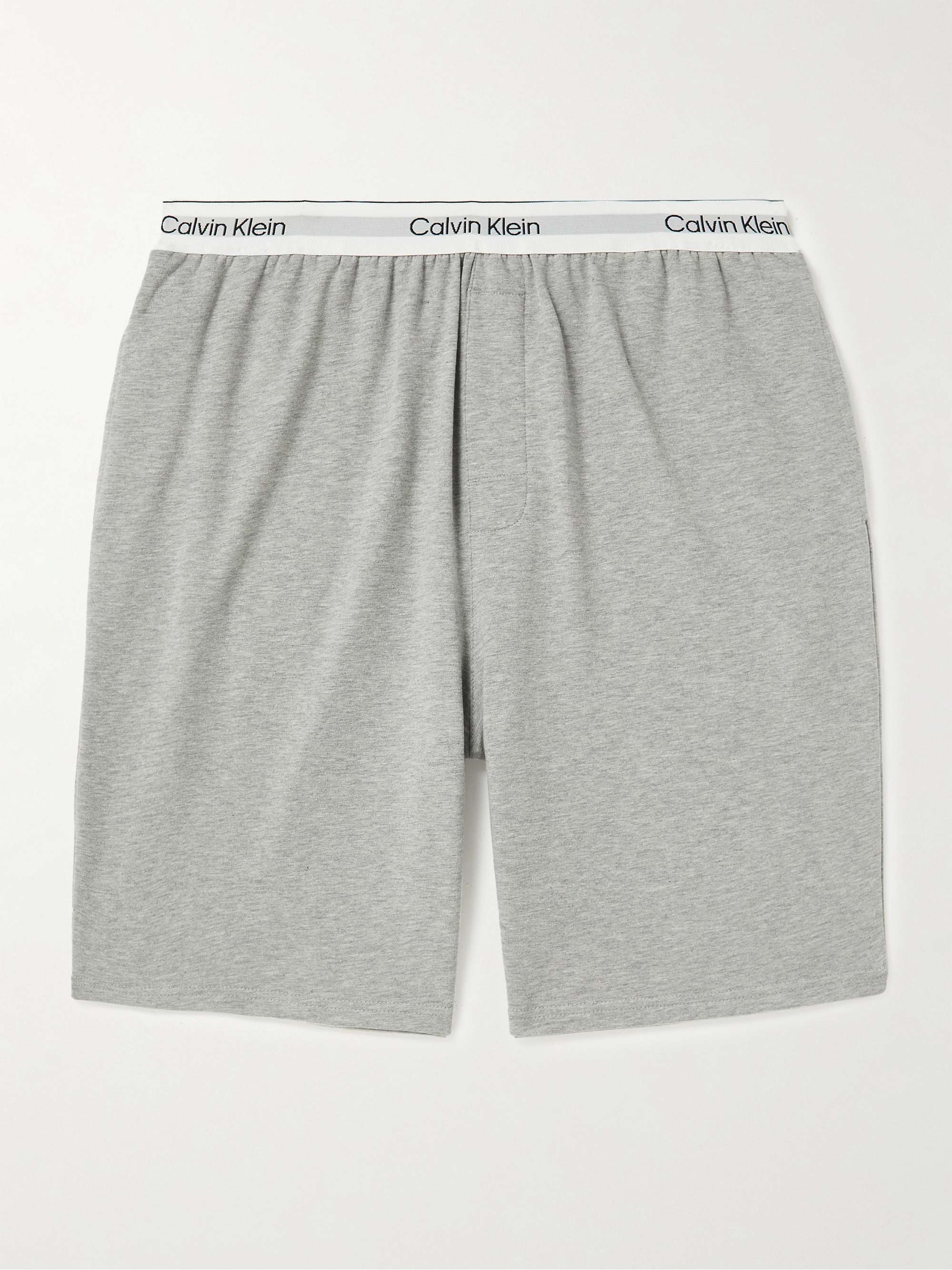 CALVIN KLEIN UNDERWEAR Cotton-Blend Jersey Pyjama Shorts