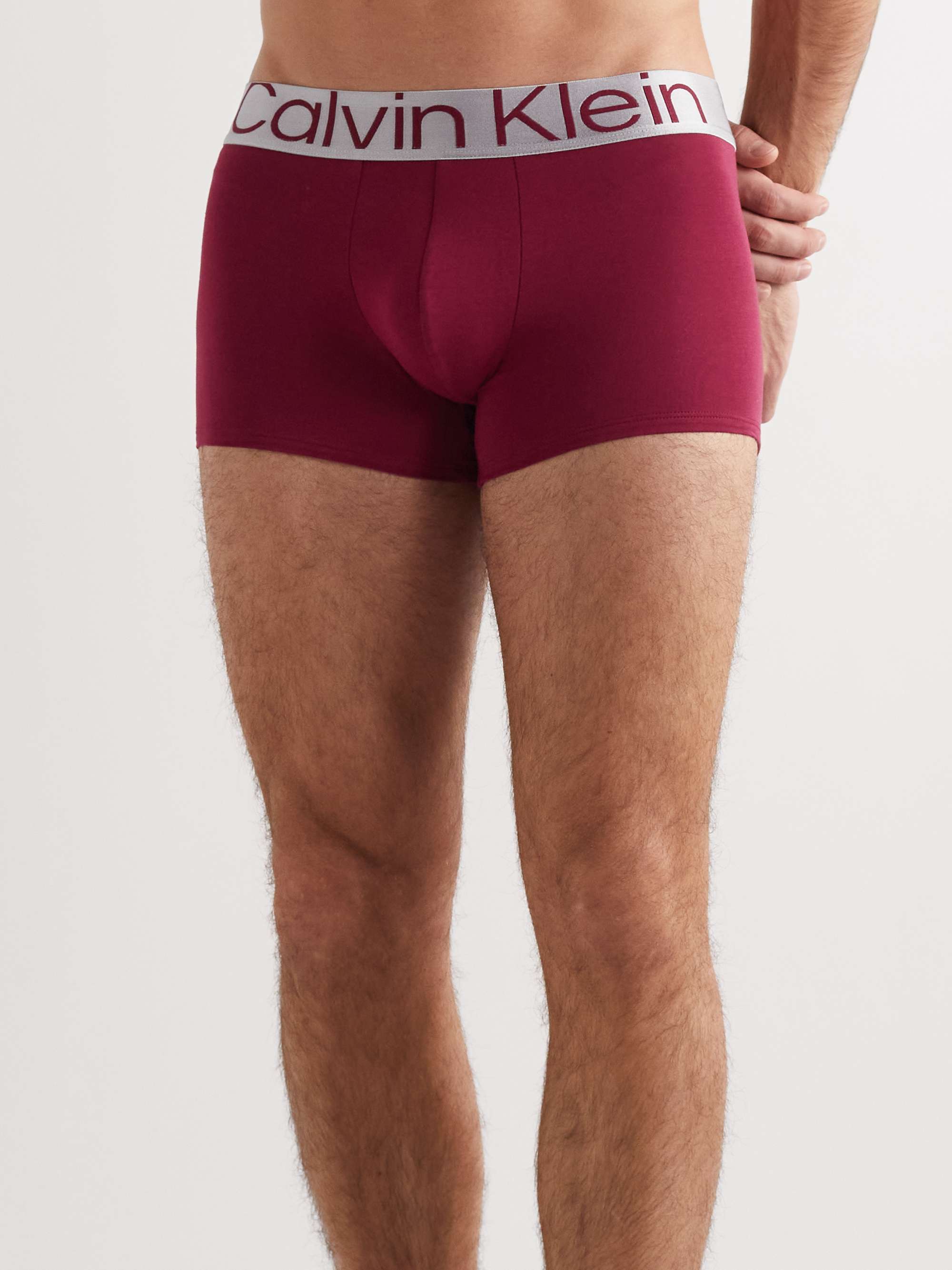 CALVIN KLEIN UNDERWEAR Three-Pack Stretch-Cotton Trunks | MR PORTER CALVIN KLEIN UNDERWEAR Three-Pack Stretch-Cotton Trunks | MR PORTER