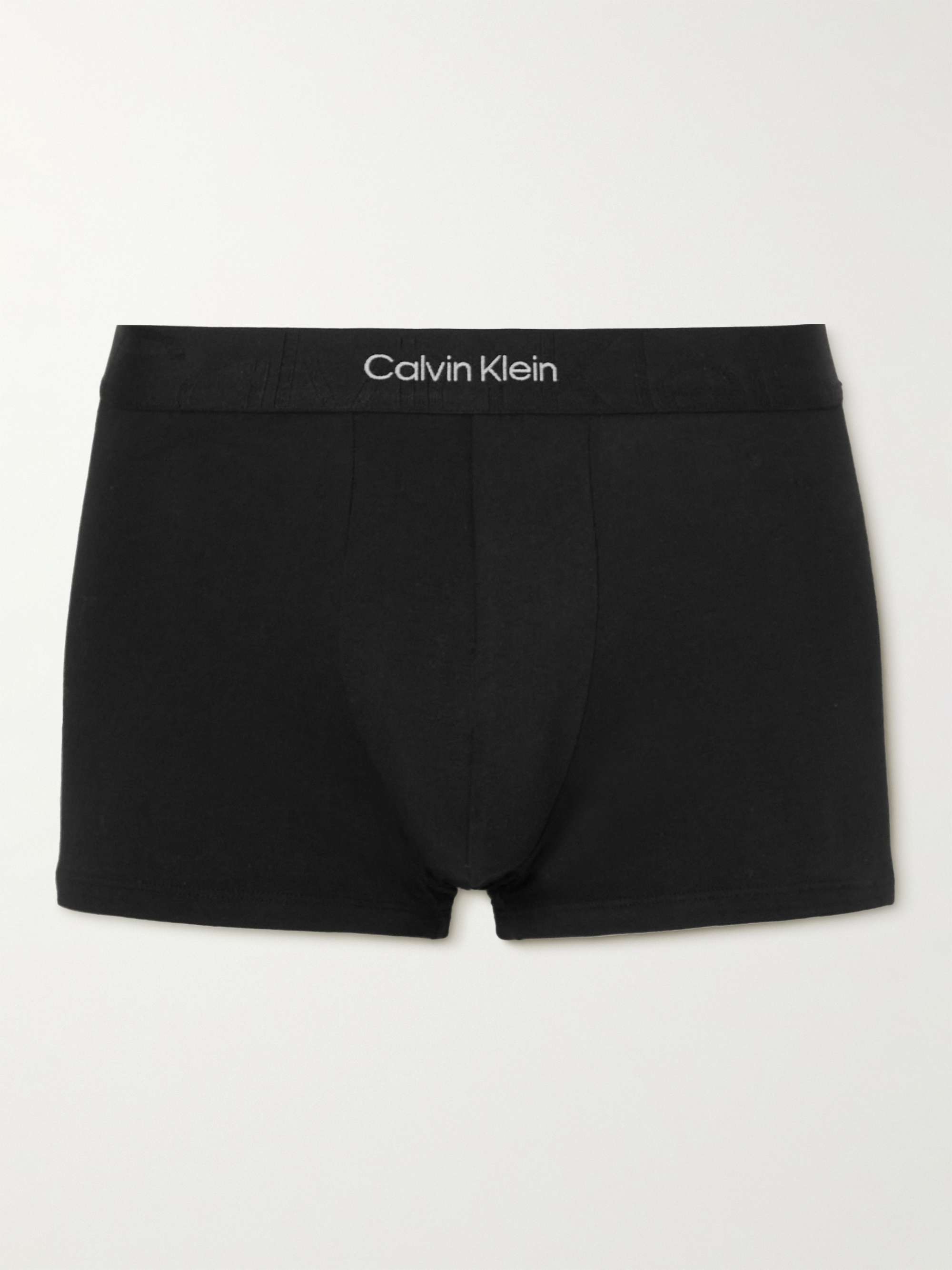 CALVIN KLEIN UNDERWEAR Icon Stretch-Cotton Boxer Briefs