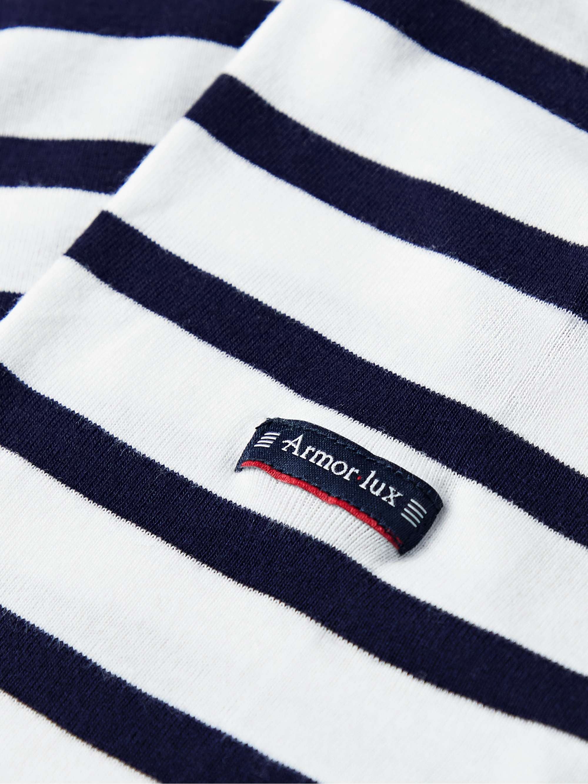 ARMOR-LUX Slim-Fit Striped Cotton-Jersey T-Shirt