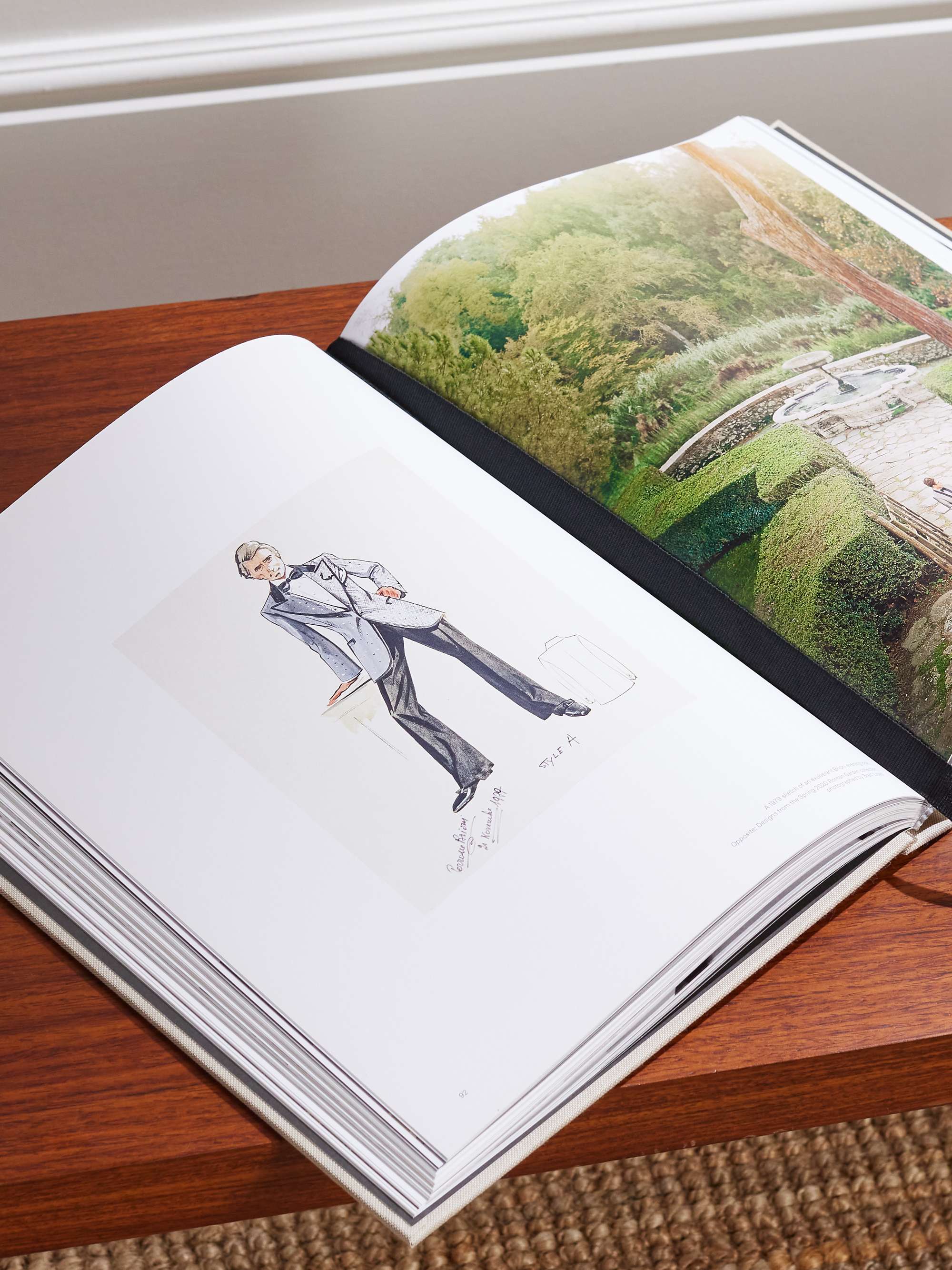 ASSOULINE Brioni Tailoring Legends Hardcover Book
