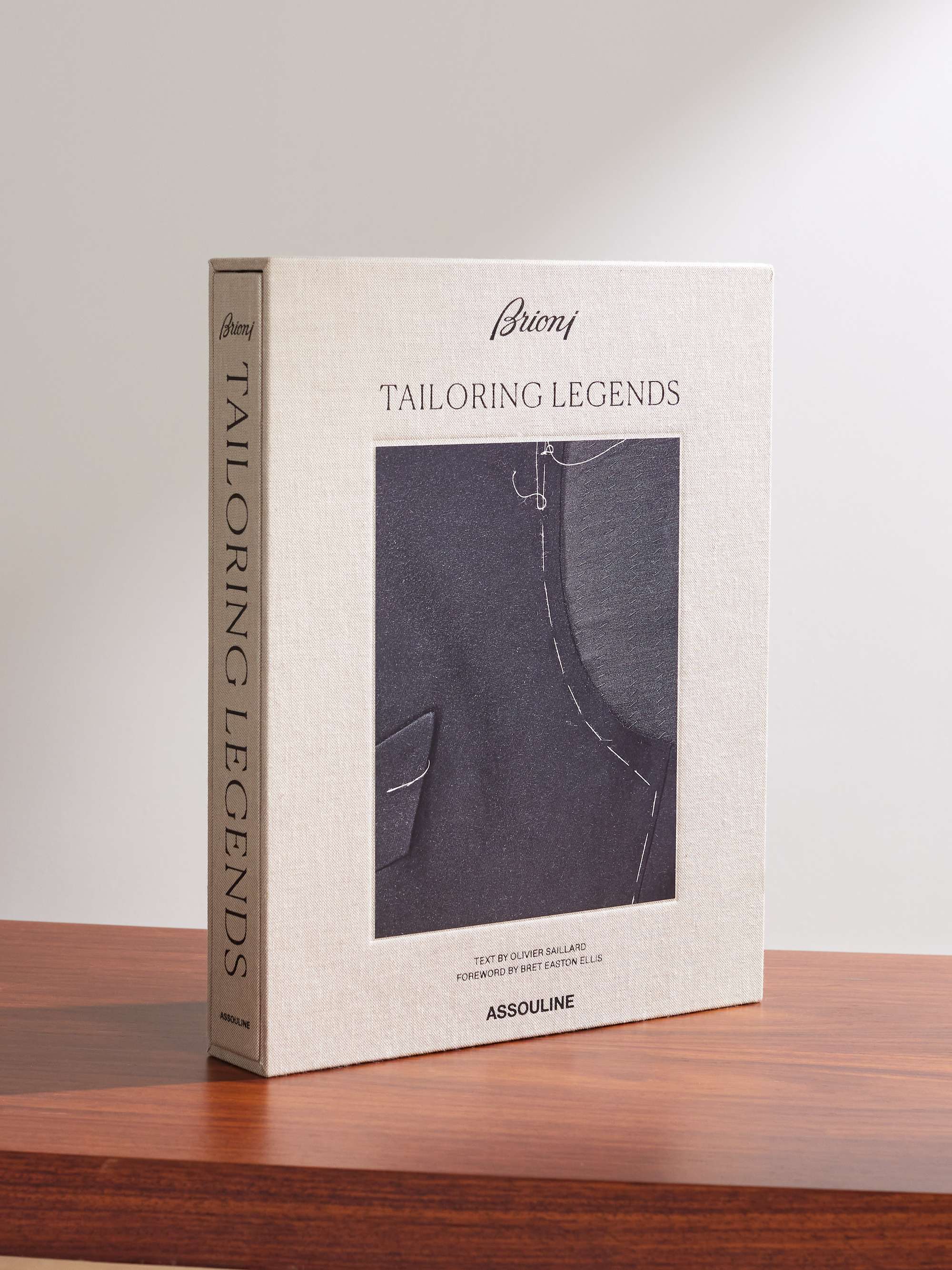 ASSOULINE Brioni Tailoring Legends Hardcover Book