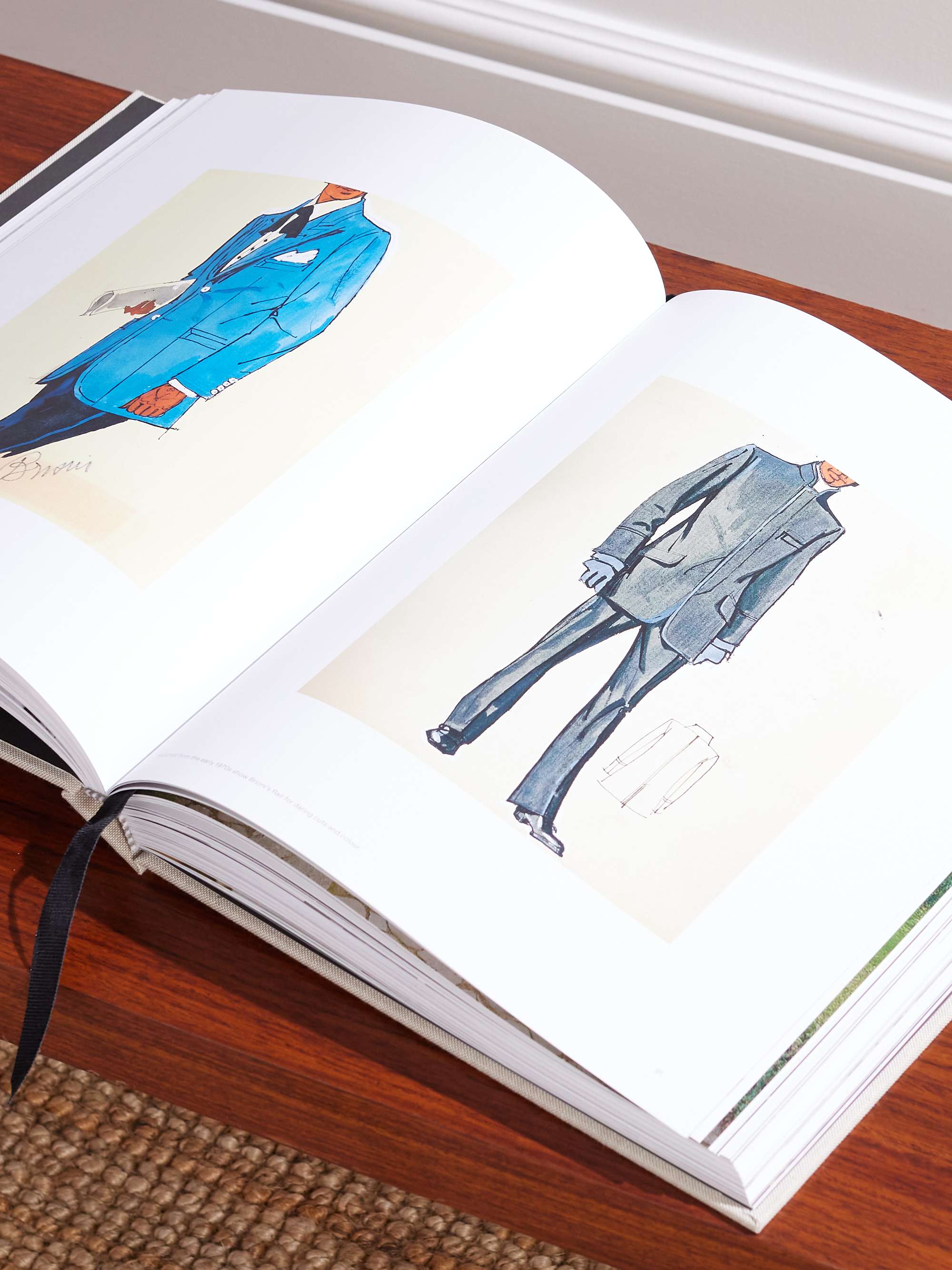 ASSOULINE Brioni Tailoring Legends Hardcover Book
