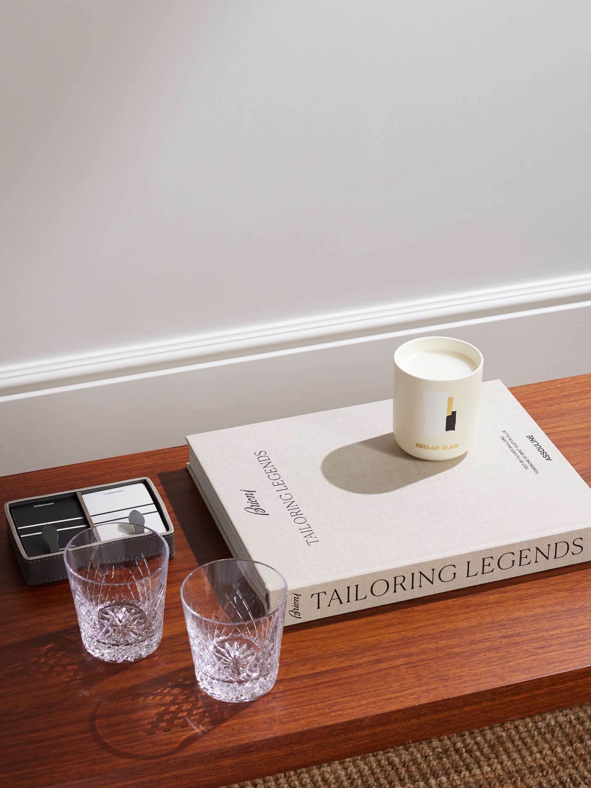 ASSOULINE Brioni Tailoring Legends Hardcover Book