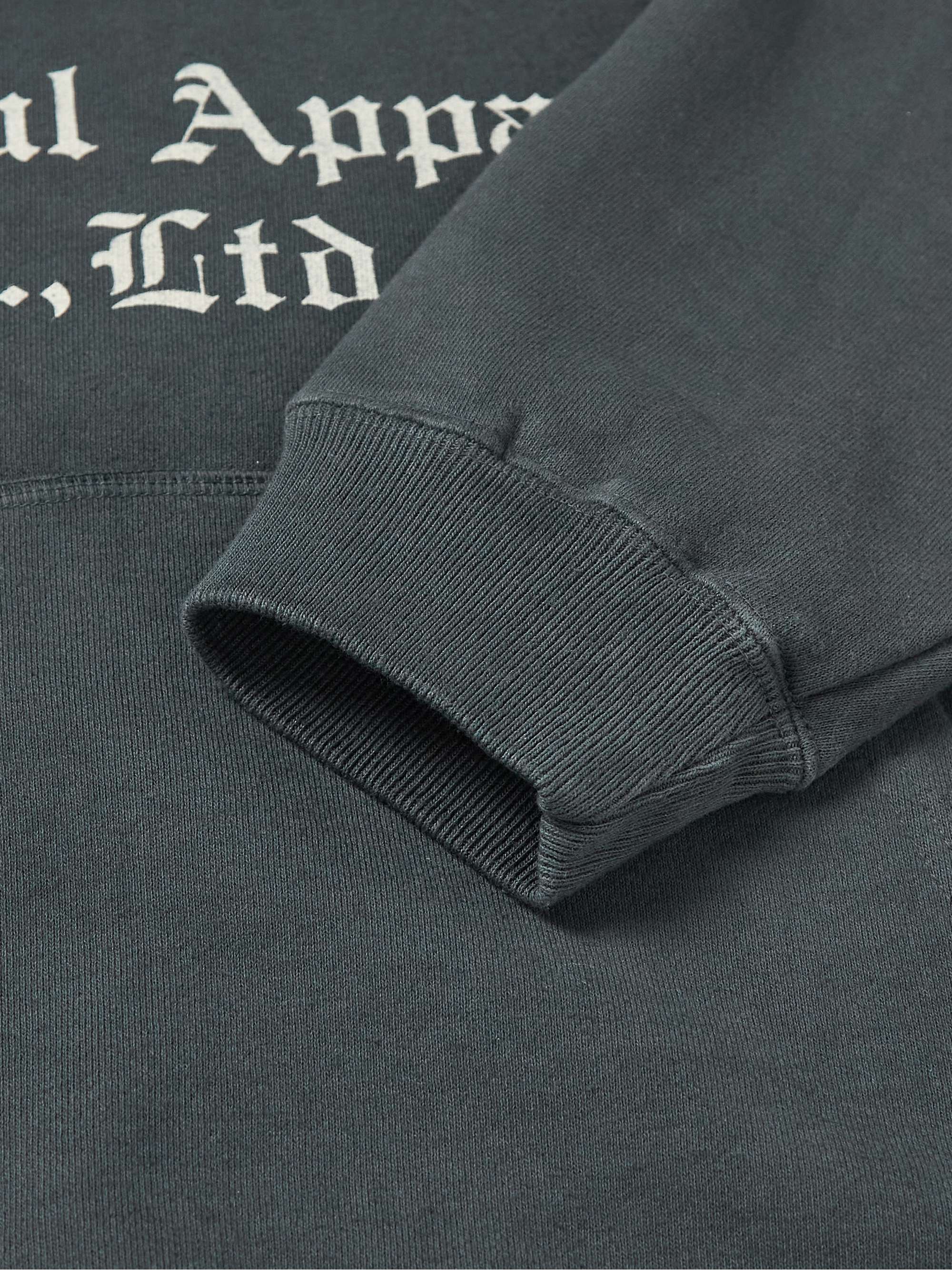 NEIGHBORHOOD Printed Loopback Cotton-Jersey Hoodie