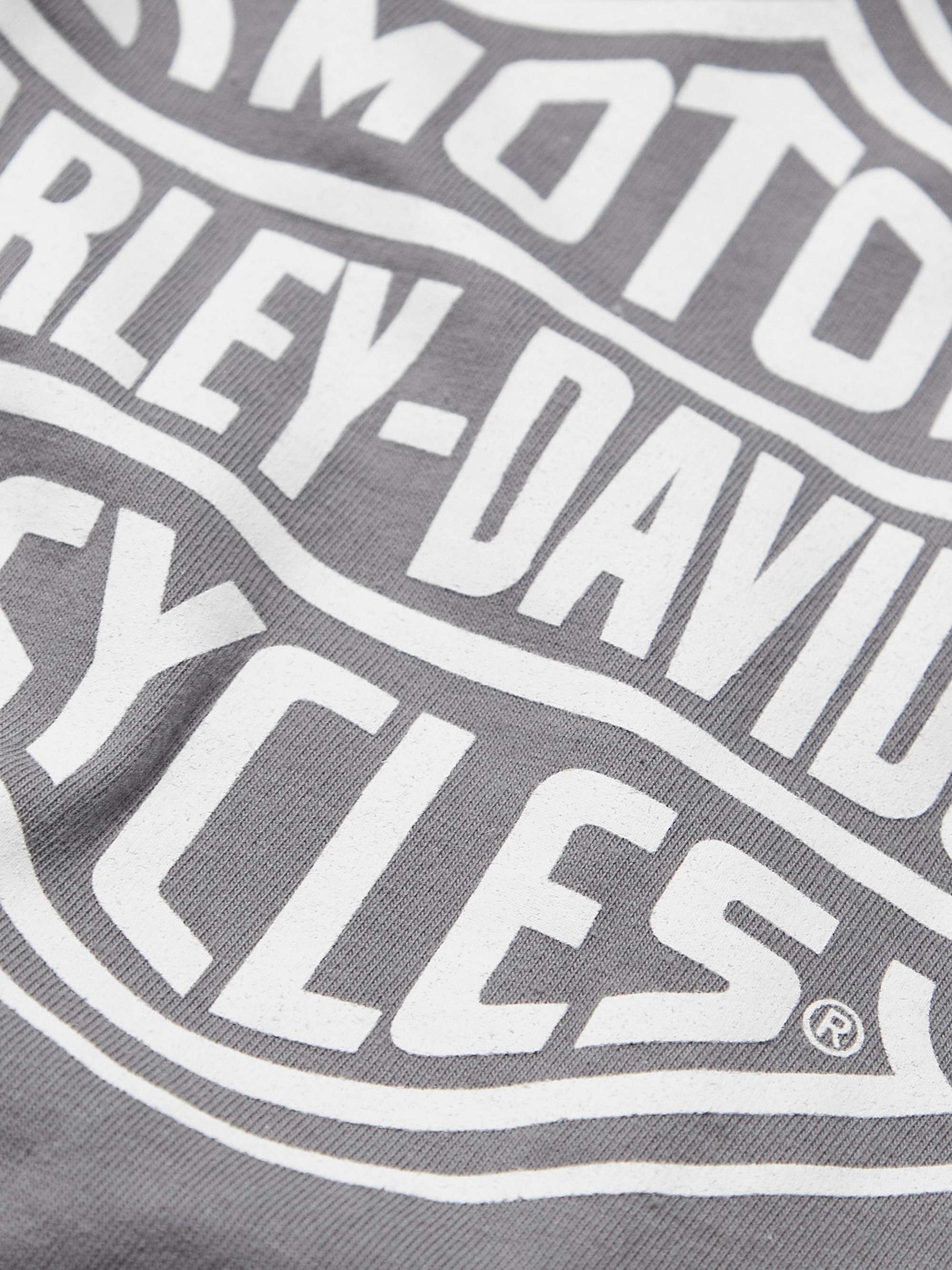 NEIGHBORHOOD + Harley Davidson Printed Cotton-Jersey T-Shirt